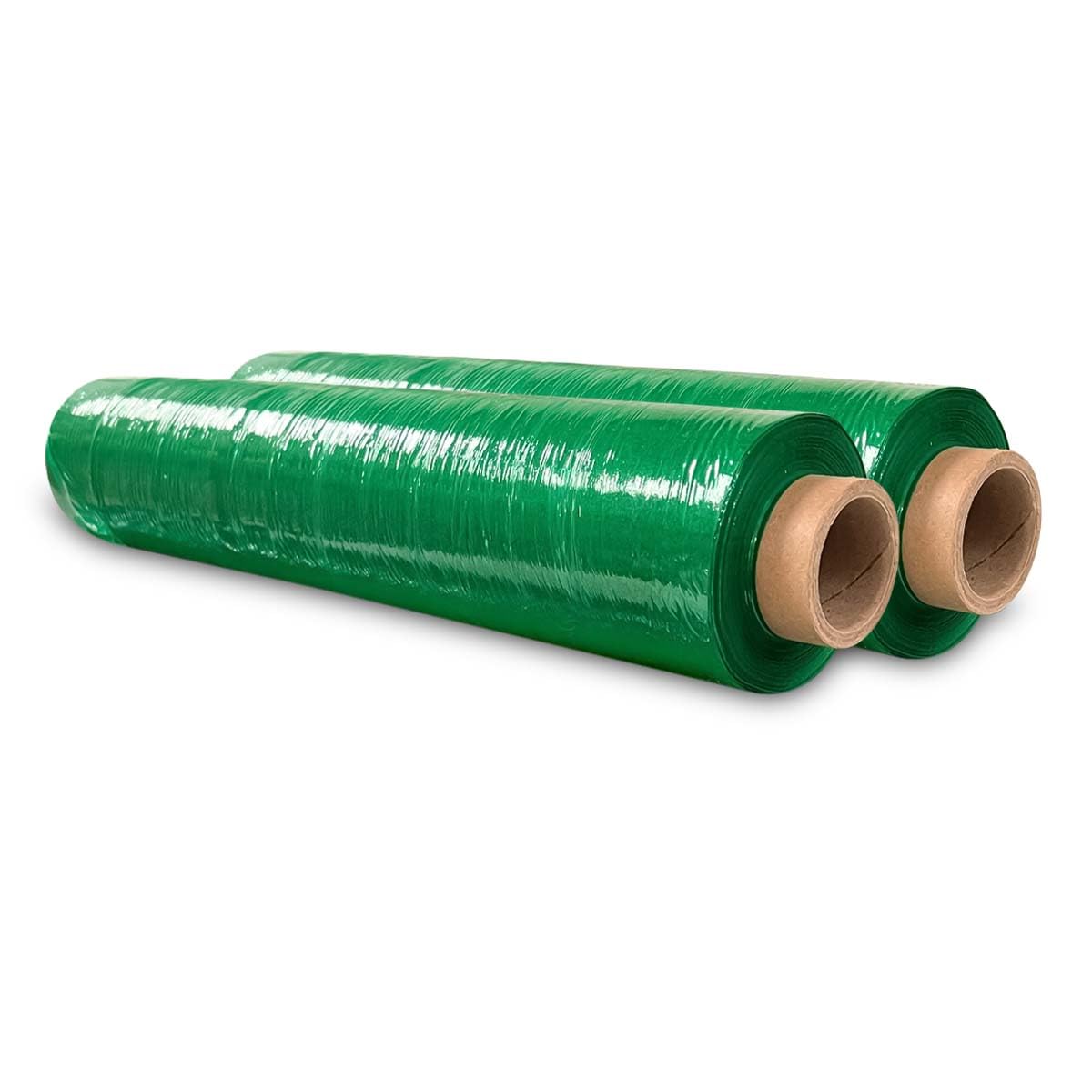 JeeJaan® 6 Rolls Clear Mini Handy Shrink Wrap 100mm x 150m 17mu - Extended Core Self-Adhering Pallet Stretch Wrapper - Heavy Duty Plastic Wrap for Moving House Furniture Wrapping Film