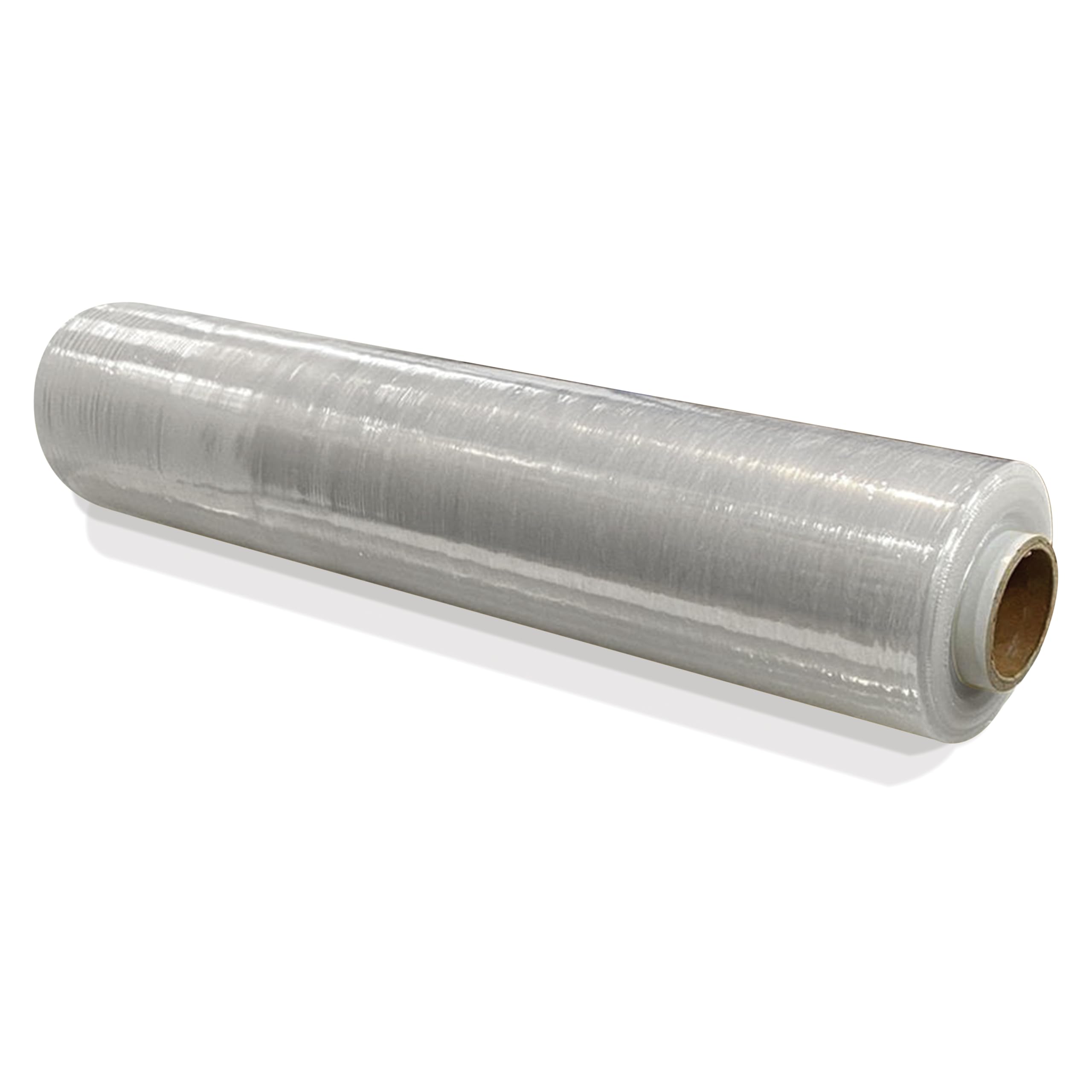JeeJaan® 6 Rolls Clear Mini Handy Shrink Wrap 100mm x 150m 17mu - Extended Core Self-Adhering Pallet Stretch Wrapper - Heavy Duty Plastic Wrap for Moving House Furniture Wrapping Film