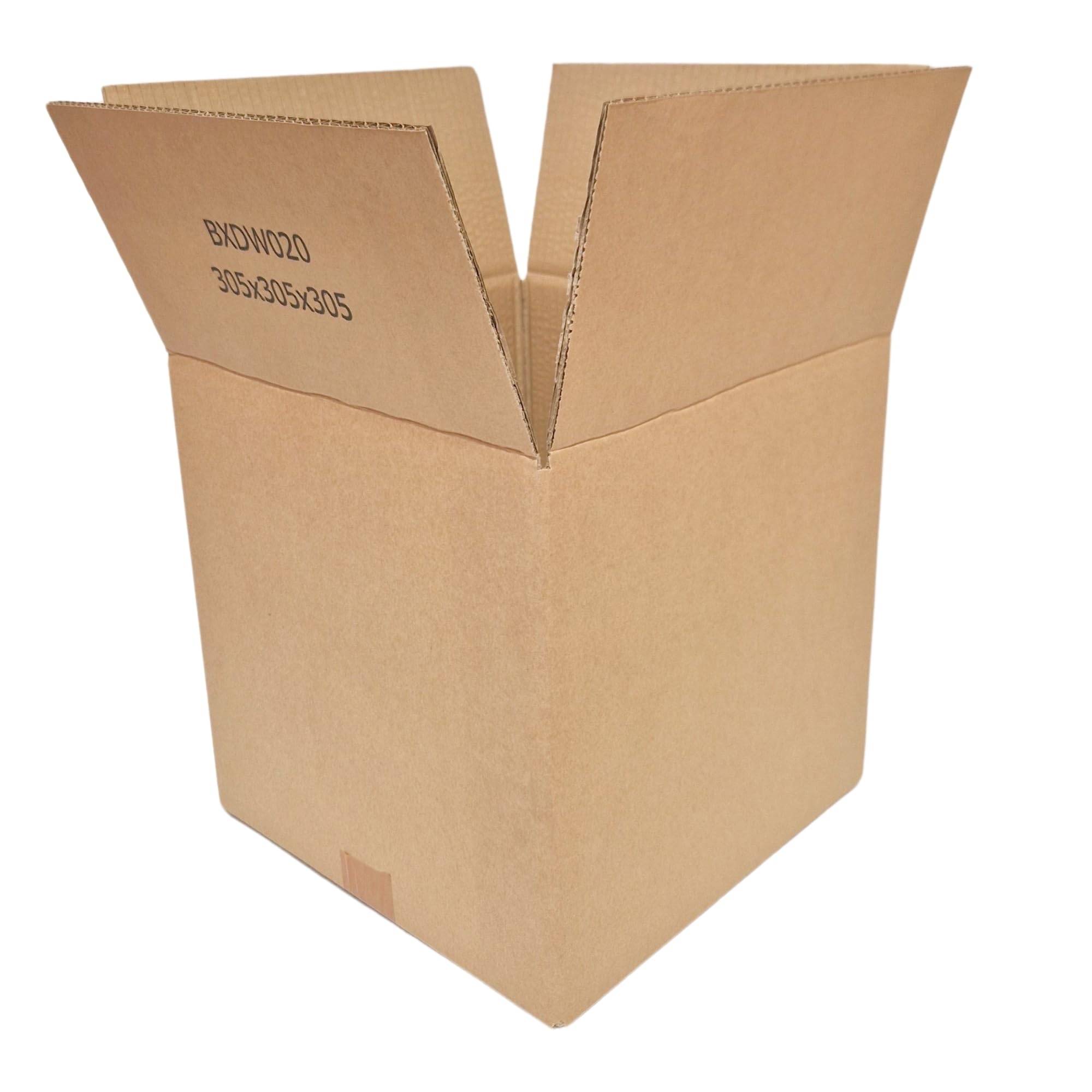 W.E. Roberts Strong Double Wall Cardboard Boxes (Pack of 15) - Boxes for posting, Boxes for moving house, Packing boxes, Postal Shipping Boxes (305mm x 229mm x 229mm (12 x 9 x 9"))