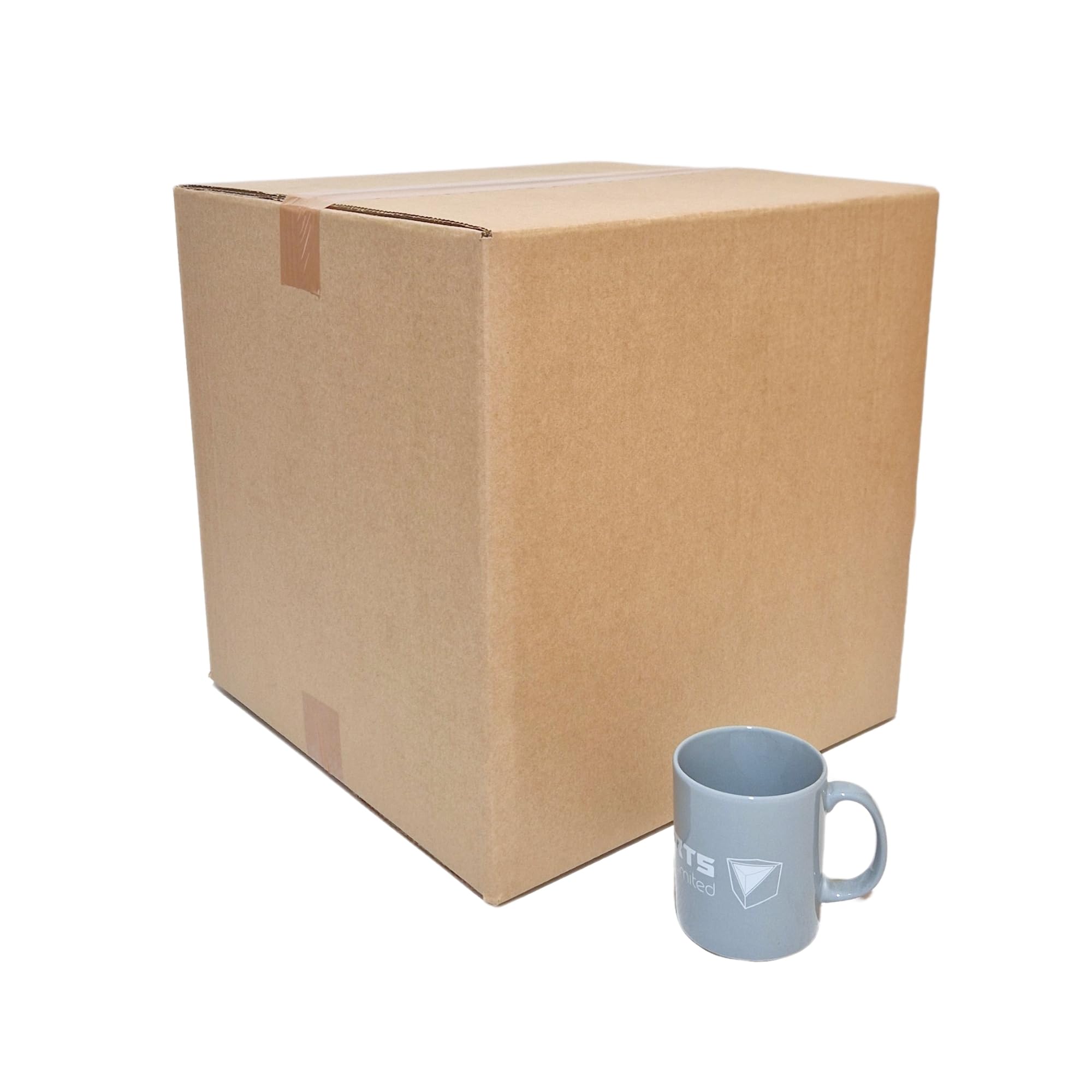 W.E. Roberts Strong Double Wall Cardboard Boxes (Pack of 15) - Boxes for posting, Boxes for moving house, Packing boxes, Postal Shipping Boxes (305mm x 229mm x 229mm (12 x 9 x 9"))