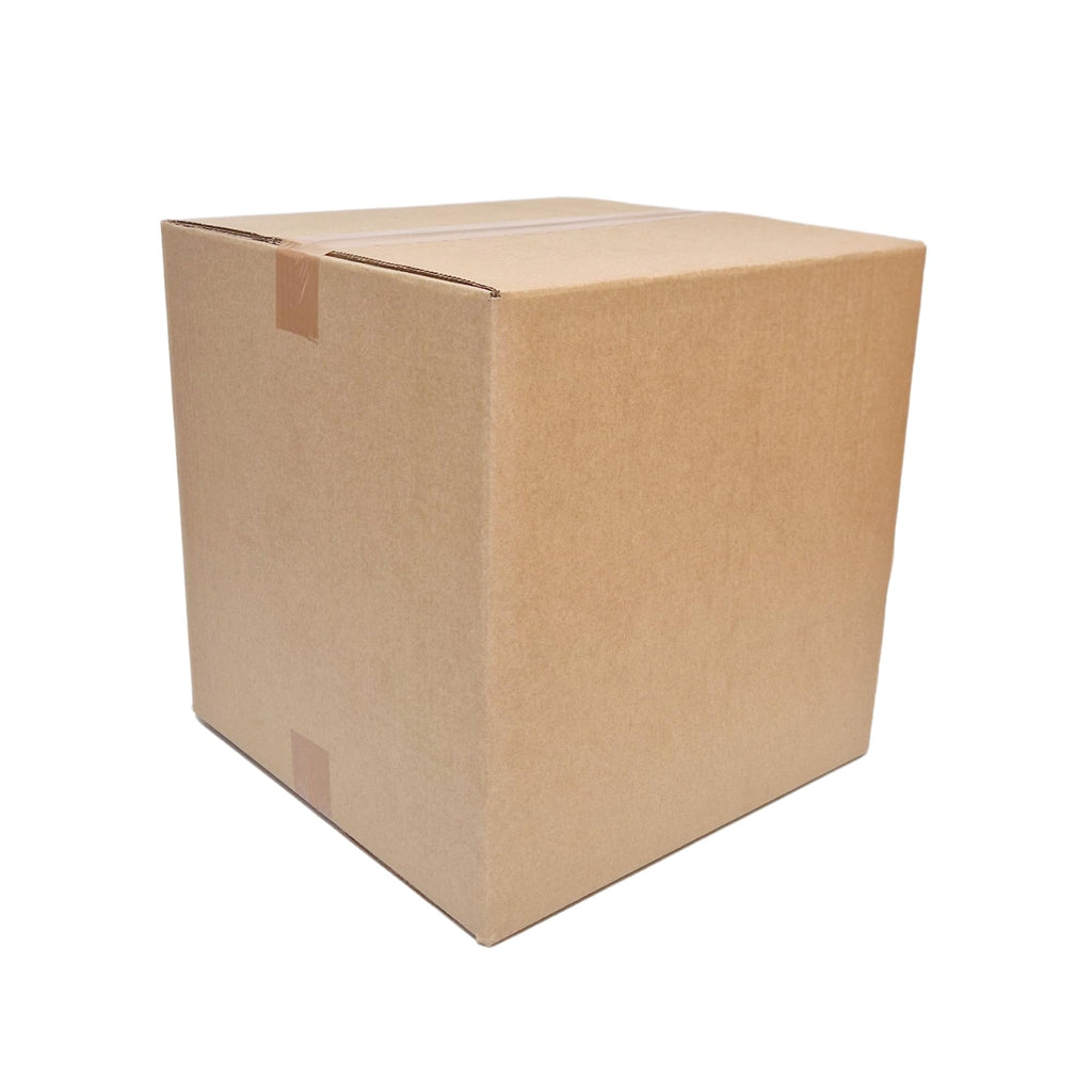 W.E. Roberts Strong Double Wall Cardboard Boxes (Pack of 15) - Boxes for posting, Boxes for moving house, Packing boxes, Postal Shipping Boxes (305mm x 229mm x 229mm (12 x 9 x 9"))