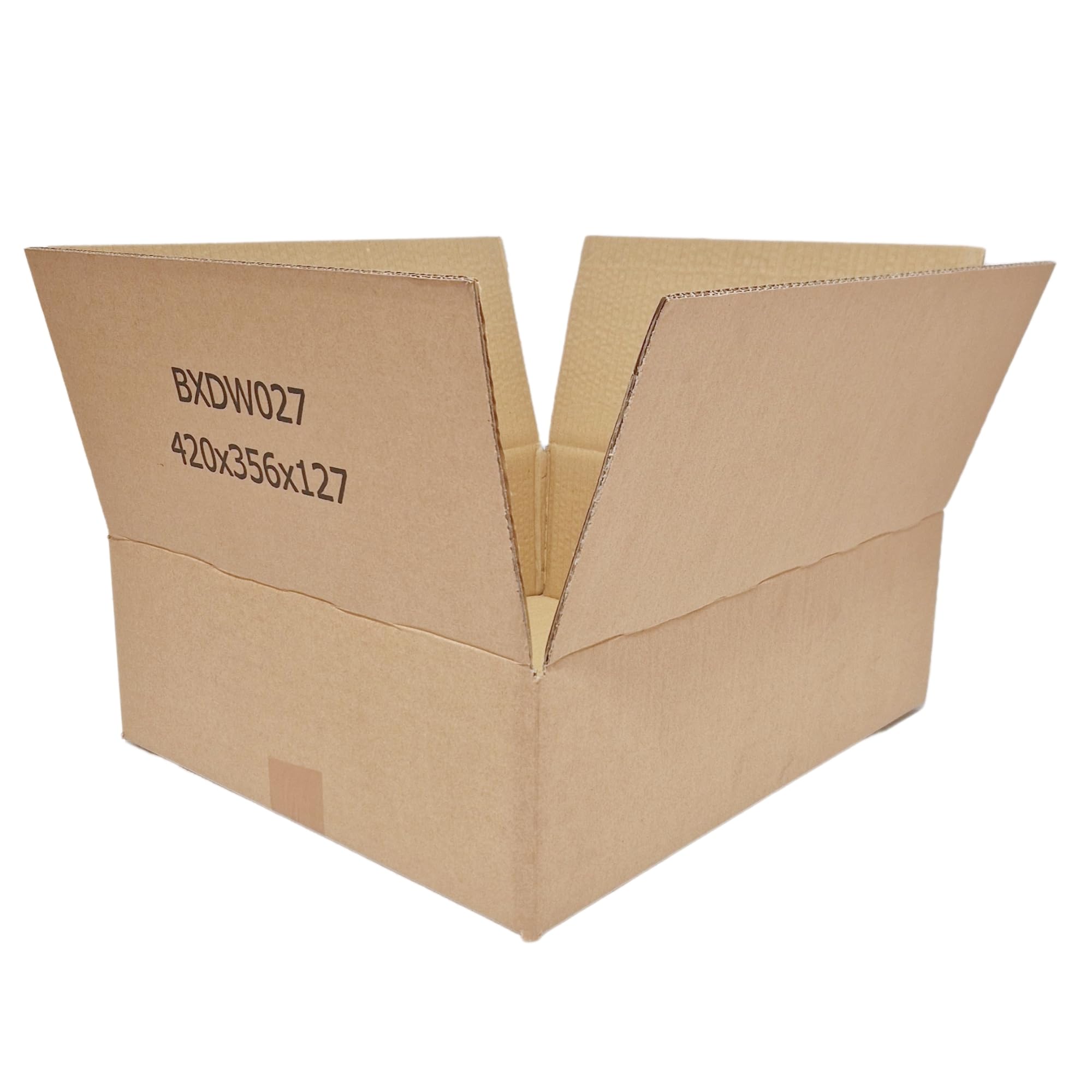 W.E. Roberts Strong Double Wall Cardboard Boxes (Pack of 15) - Boxes for posting, Boxes for moving house, Packing boxes, Postal Shipping Boxes (305mm x 229mm x 229mm (12 x 9 x 9"))