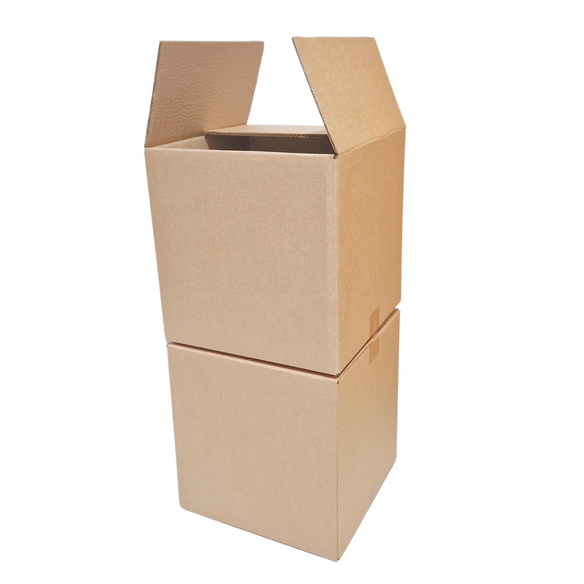 W.E. Roberts Strong Double Wall Cardboard Boxes (Pack of 15) - Boxes for posting, Boxes for moving house, Packing boxes, Postal Shipping Boxes (305mm x 229mm x 229mm (12 x 9 x 9"))