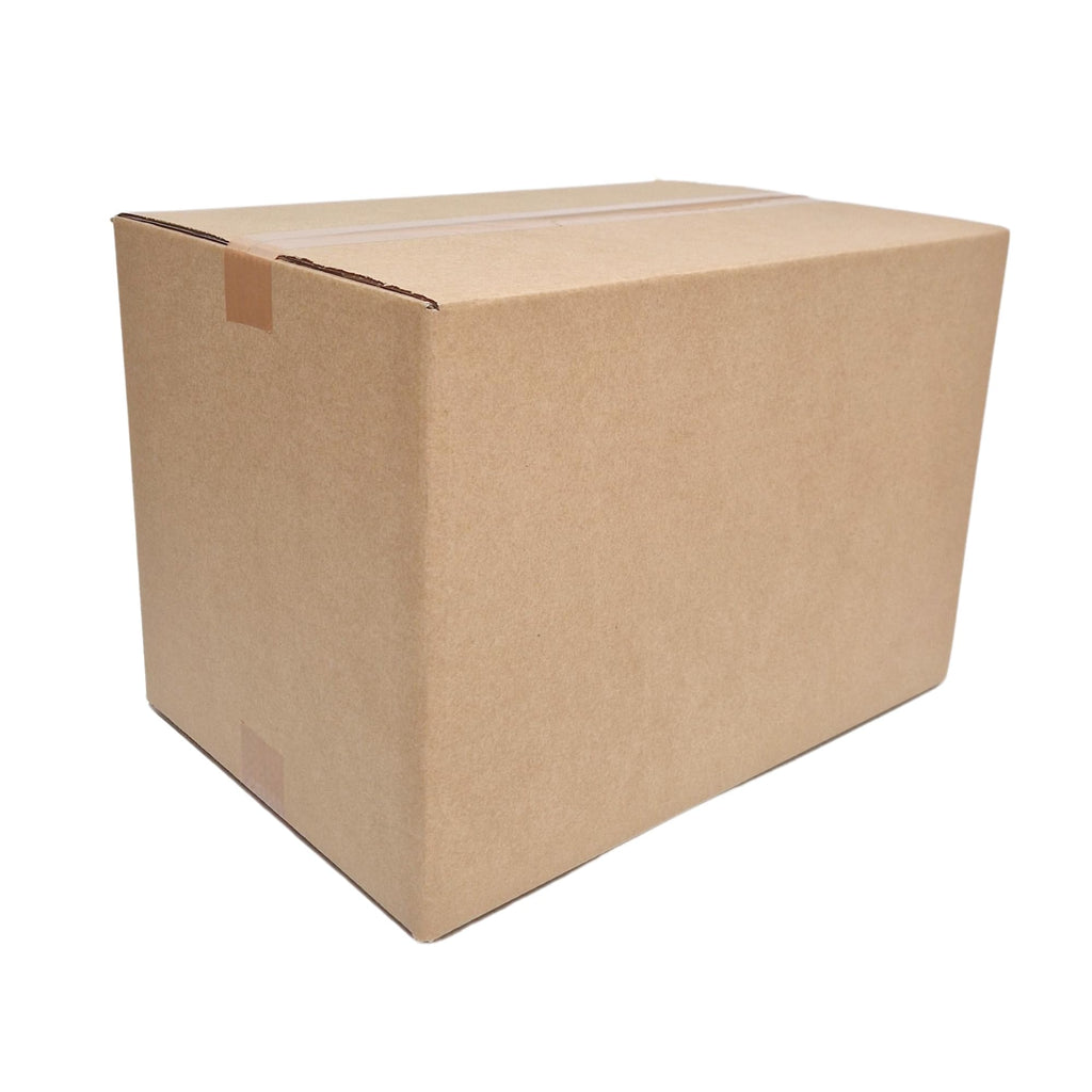 W.E. Roberts Strong Double Wall Cardboard Boxes (Pack of 15) - Boxes for posting, Boxes for moving house, Packing boxes, Postal Shipping Boxes (305mm x 229mm x 229mm (12 x 9 x 9"))