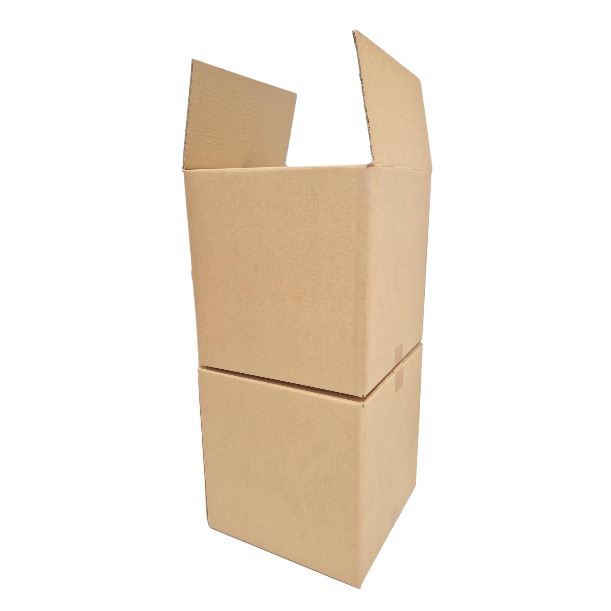 W.E. Roberts Strong Double Wall Cardboard Boxes (Pack of 15) - Boxes for posting, Boxes for moving house, Packing boxes, Postal Shipping Boxes (305mm x 229mm x 229mm (12 x 9 x 9"))