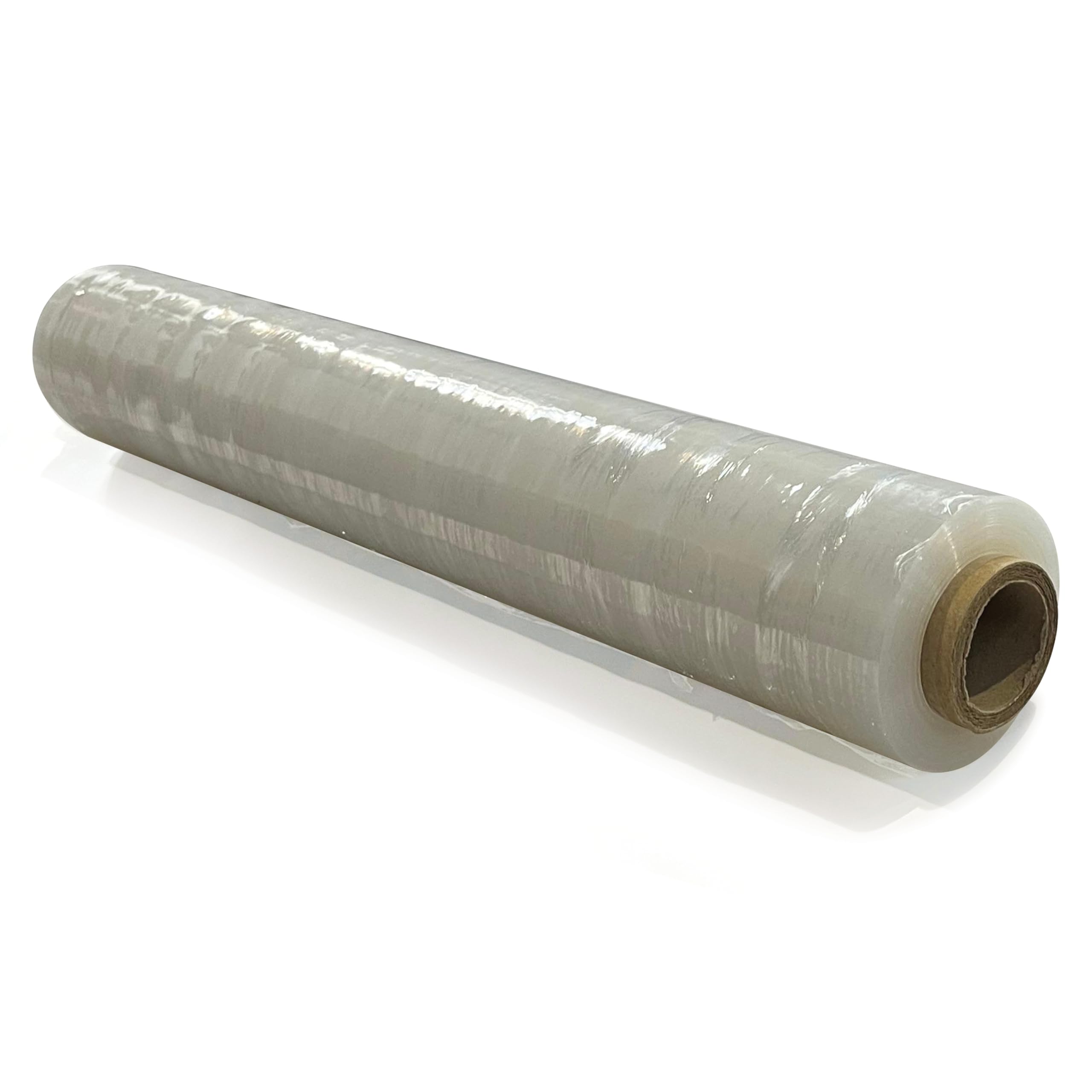 JeeJaan® 6 Rolls Clear Mini Handy Shrink Wrap 100mm x 150m 17mu - Extended Core Self-Adhering Pallet Stretch Wrapper - Heavy Duty Plastic Wrap for Moving House Furniture Wrapping Film