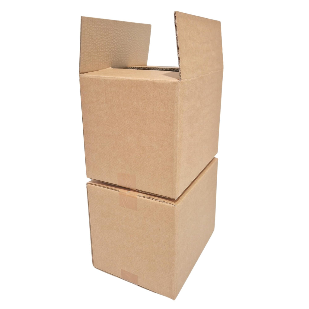 W.E. Roberts Strong Double Wall Cardboard Boxes (Pack of 15) - Boxes for posting, Boxes for moving house, Packing boxes, Postal Shipping Boxes (305mm x 229mm x 229mm (12 x 9 x 9"))