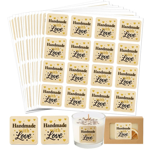 320 Pcs Green Live Plants Stickers, 5 CM Please Handle with Love Stickers Fragile Thank You Shipping Labels Round Self-Adhesive Lables for Garden Plants Landscaping Containers