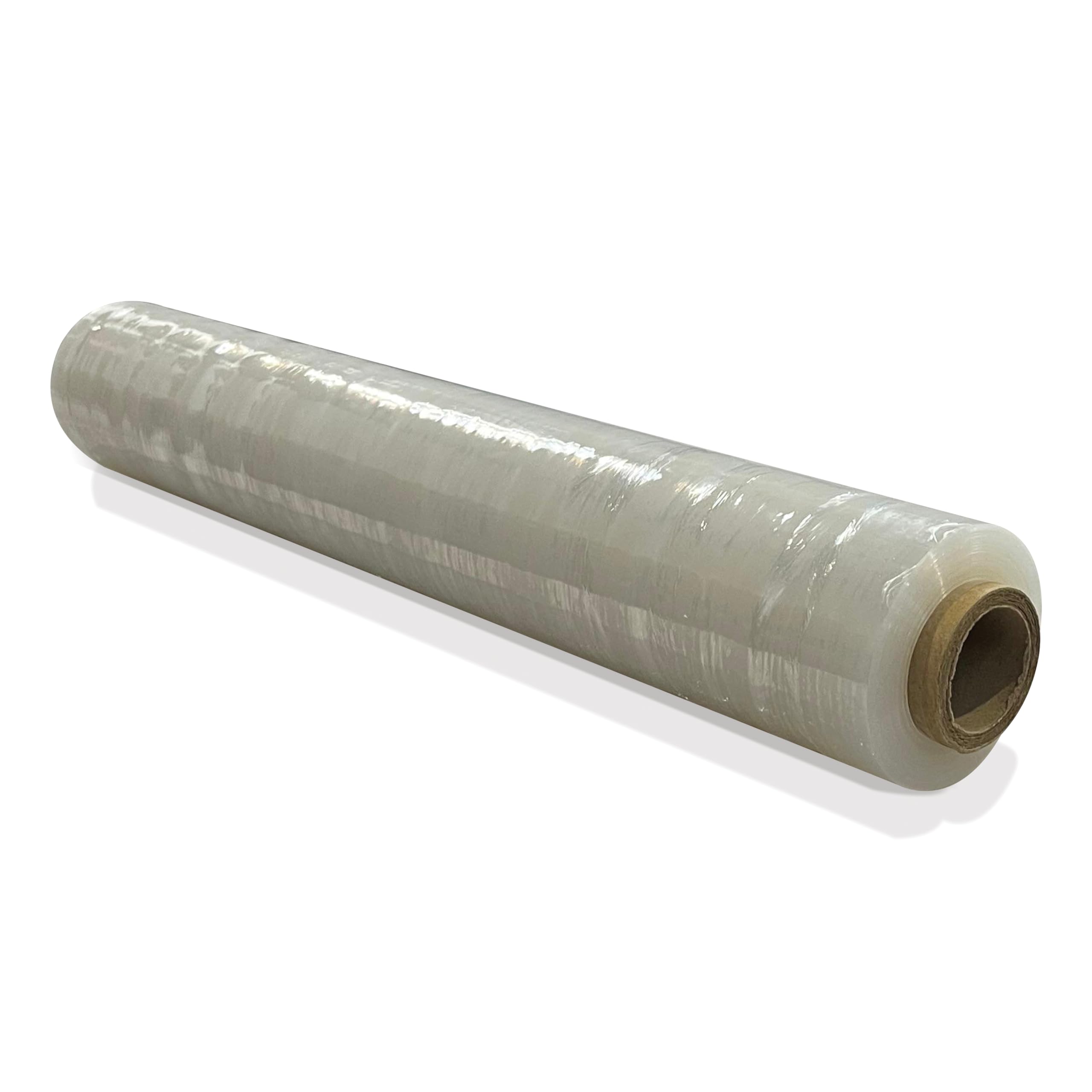 JeeJaan® 6 Rolls Clear Mini Handy Shrink Wrap 100mm x 150m 17mu - Extended Core Self-Adhering Pallet Stretch Wrapper - Heavy Duty Plastic Wrap for Moving House Furniture Wrapping Film