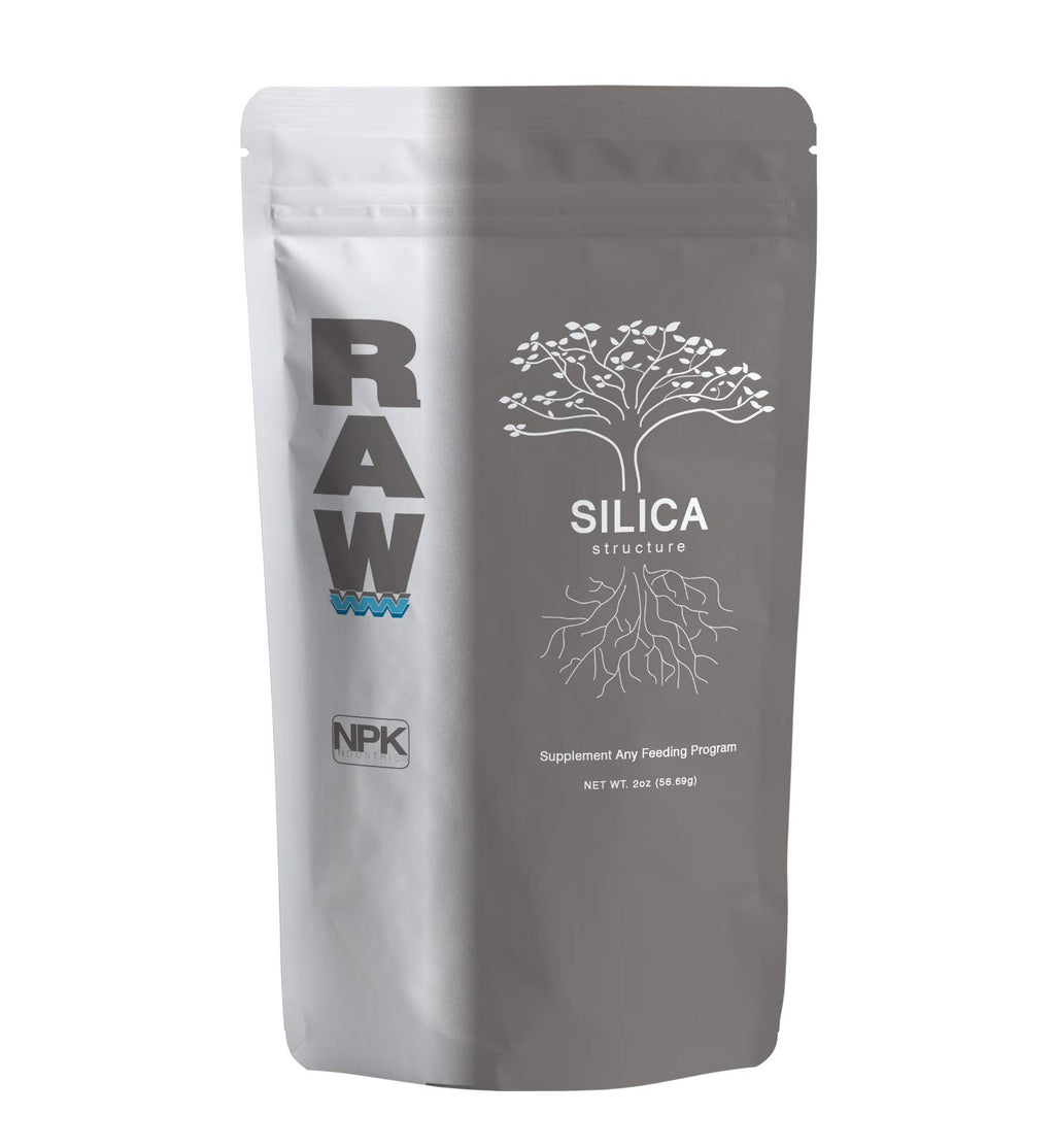 RAW Silica 8oz - High-Purity Plant Supplement for Stronger Growth and Stress Resistance - Essential Silicon Nutrient for Hydroponics, Soil, and Coco Coir