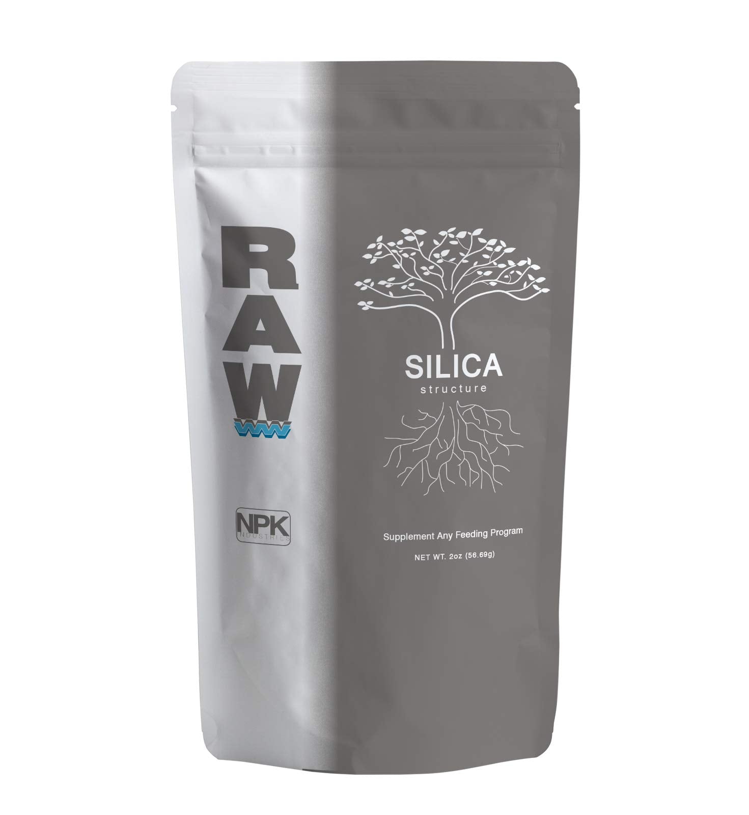 RAW Silica 8oz - High-Purity Plant Supplement for Stronger Growth and Stress Resistance - Essential Silicon Nutrient for Hydroponics, Soil, and Coco Coir