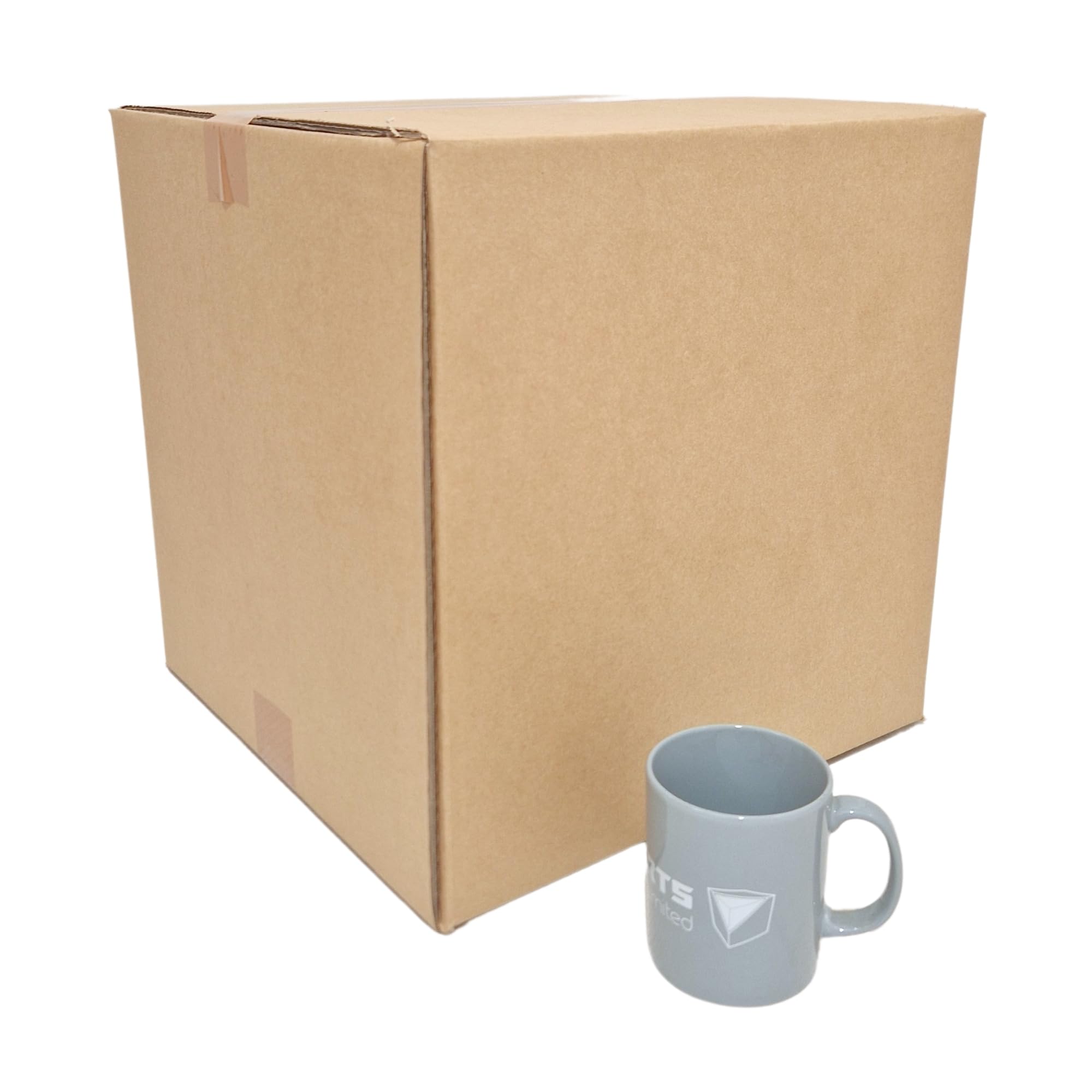 W.E. Roberts Strong Double Wall Cardboard Boxes (Pack of 15) - Boxes for posting, Boxes for moving house, Packing boxes, Postal Shipping Boxes (305mm x 229mm x 229mm (12 x 9 x 9"))