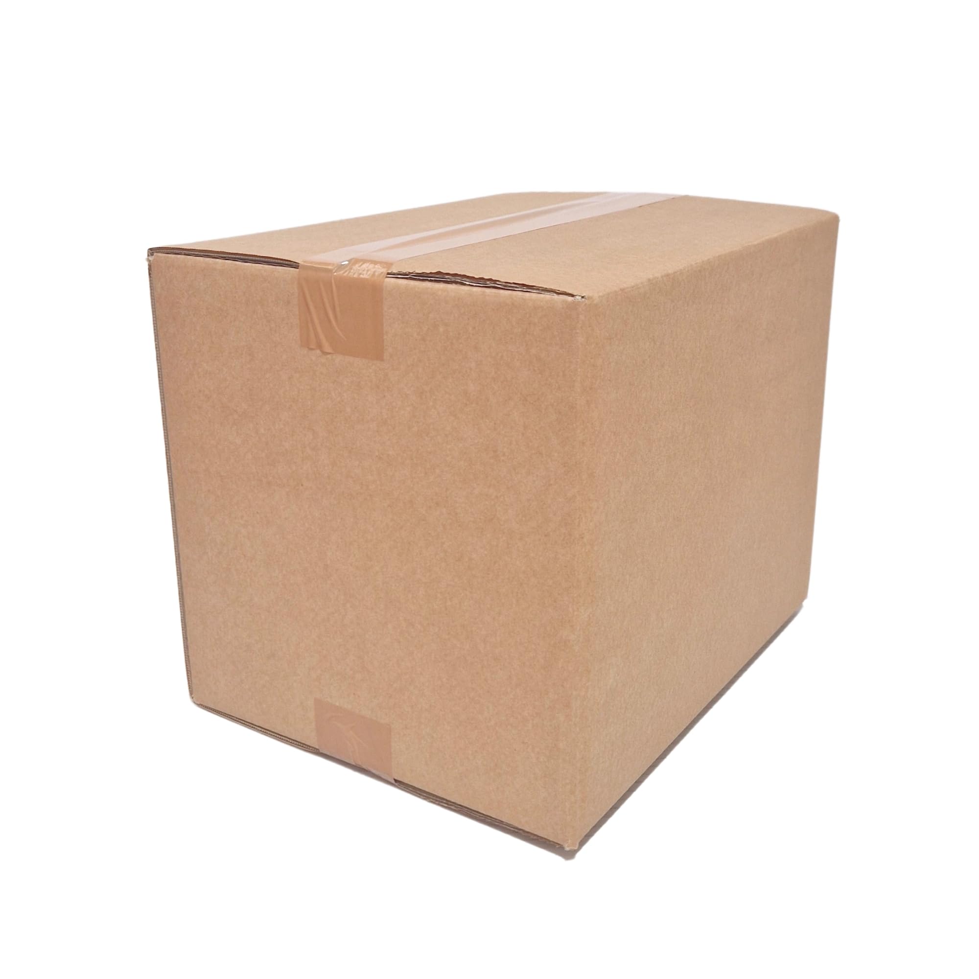W.E. Roberts Strong Double Wall Cardboard Boxes (Pack of 15) - Boxes for posting, Boxes for moving house, Packing boxes, Postal Shipping Boxes (305mm x 229mm x 229mm (12 x 9 x 9"))
