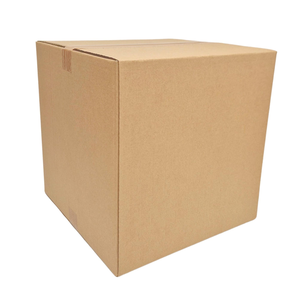 W.E. Roberts Strong Double Wall Cardboard Boxes (Pack of 15) - Boxes for posting, Boxes for moving house, Packing boxes, Postal Shipping Boxes (305mm x 229mm x 229mm (12 x 9 x 9"))