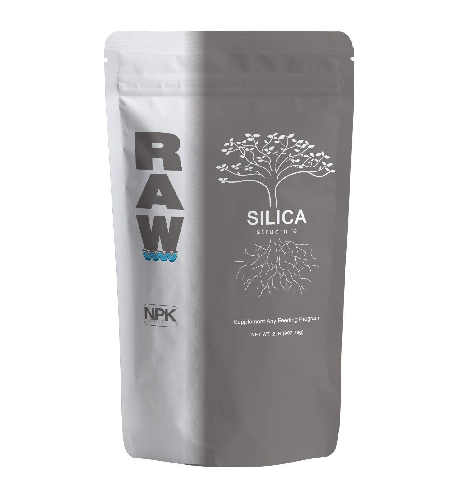 RAW Silica 8oz - High-Purity Plant Supplement for Stronger Growth and Stress Resistance - Essential Silicon Nutrient for Hydroponics, Soil, and Coco Coir