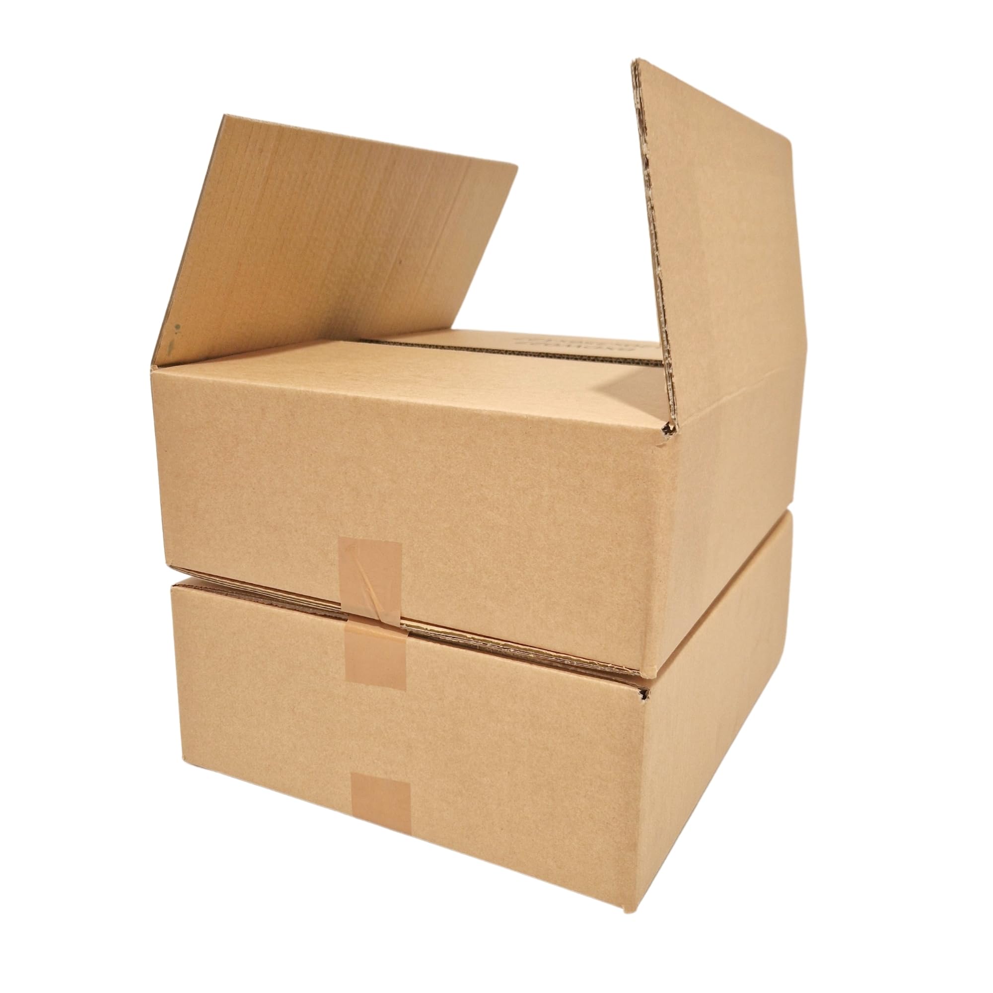 W.E. Roberts Strong Double Wall Cardboard Boxes (Pack of 15) - Boxes for posting, Boxes for moving house, Packing boxes, Postal Shipping Boxes (305mm x 229mm x 229mm (12 x 9 x 9"))