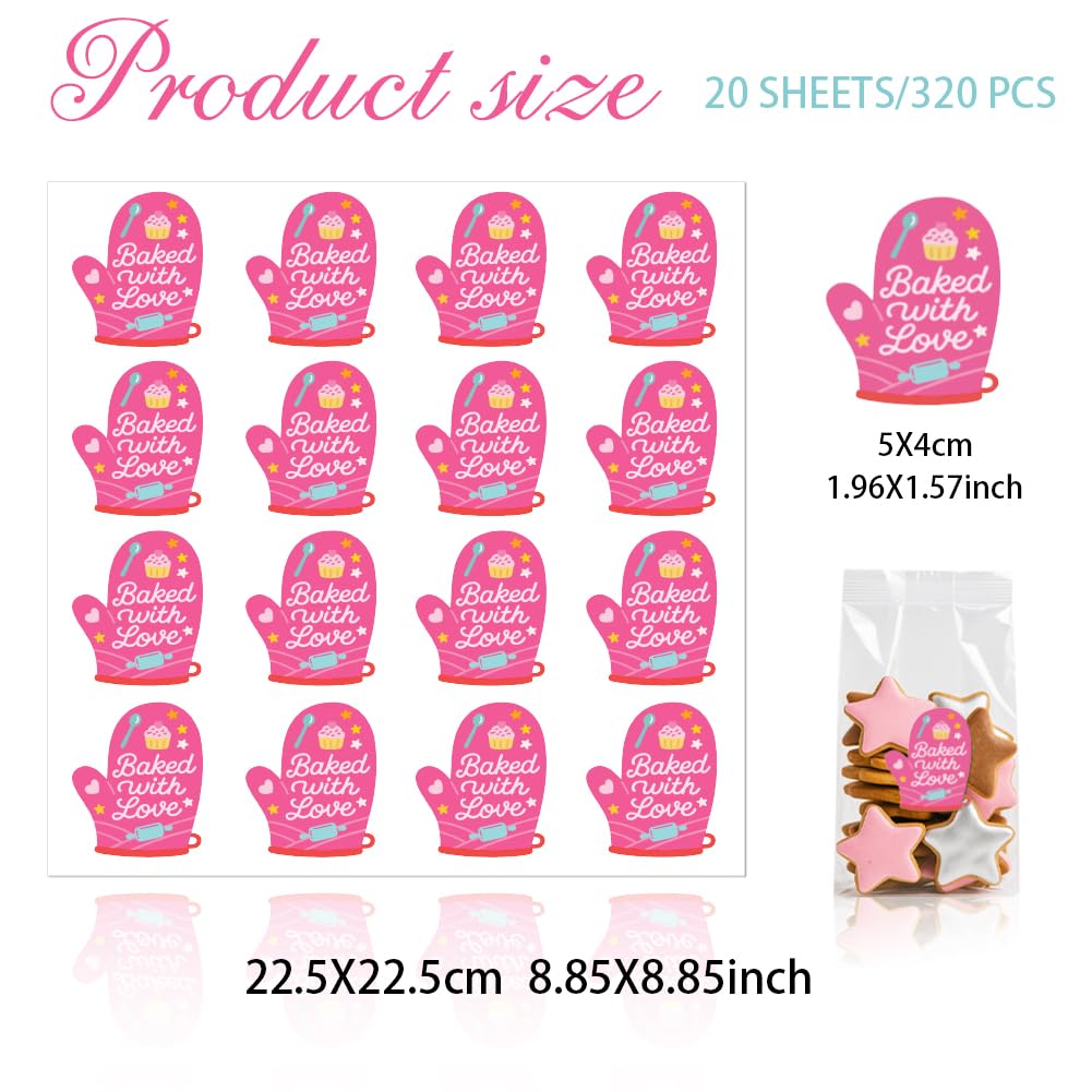 320 Pcs Green Live Plants Stickers, 5 CM Please Handle with Love Stickers Fragile Thank You Shipping Labels Round Self-Adhesive Lables for Garden Plants Landscaping Containers