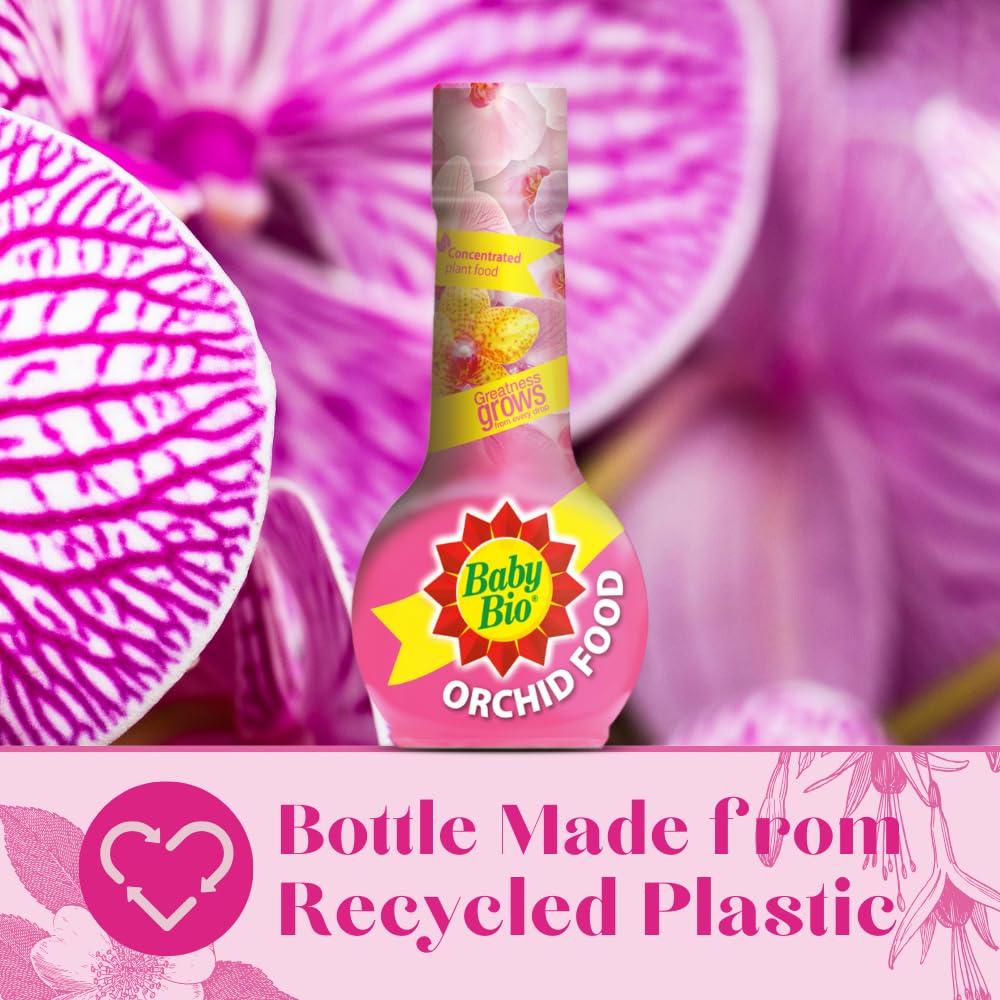 Baby Bio Citrus Food, 175ml - Citrus Plant Food for Healthy Growth and High Potassium for Better Fruit Yield - Year Round Care Concentrate Fertiliser - Fruit Tree Aid Spray