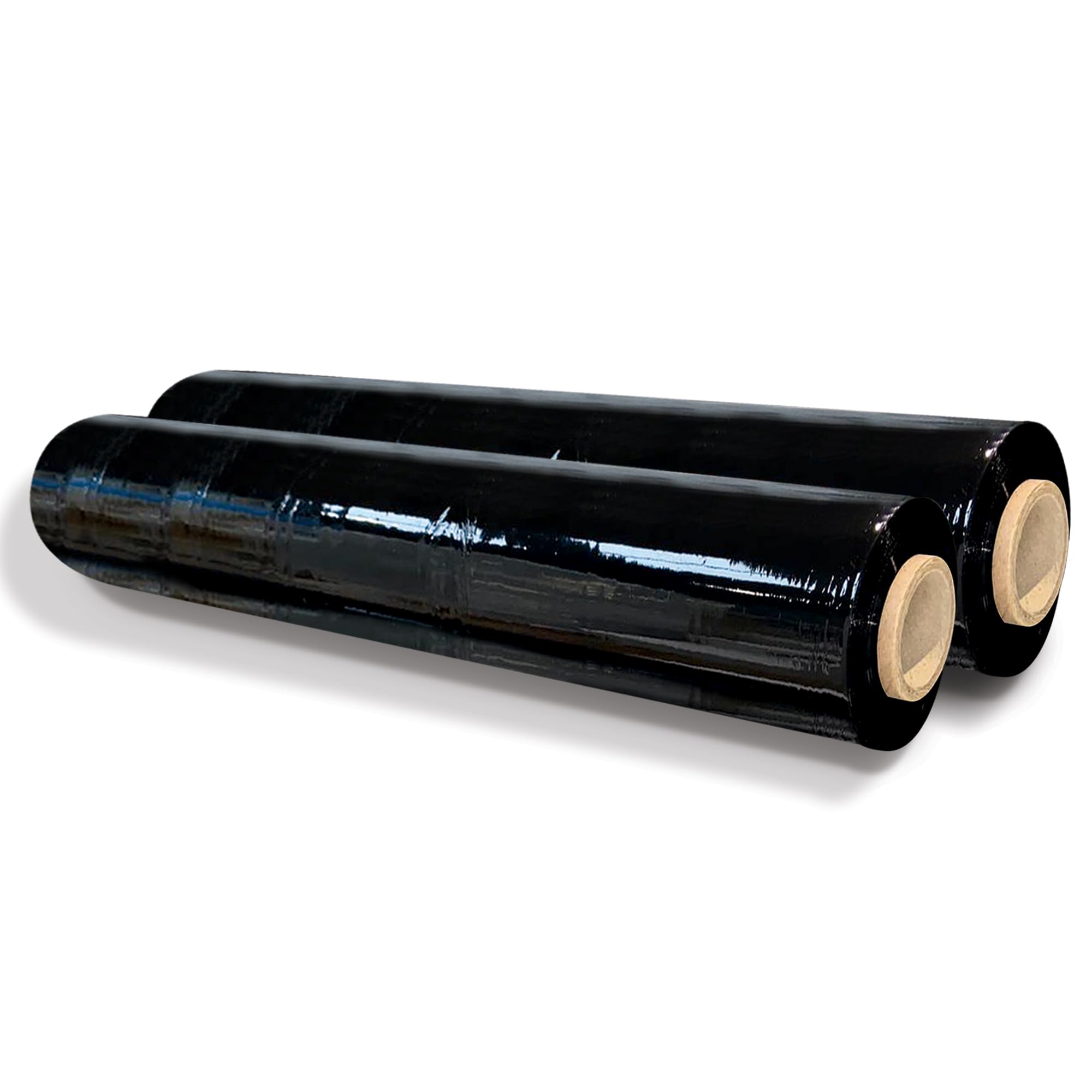 JeeJaan® 6 Rolls Clear Mini Handy Shrink Wrap 100mm x 150m 17mu - Extended Core Self-Adhering Pallet Stretch Wrapper - Heavy Duty Plastic Wrap for Moving House Furniture Wrapping Film