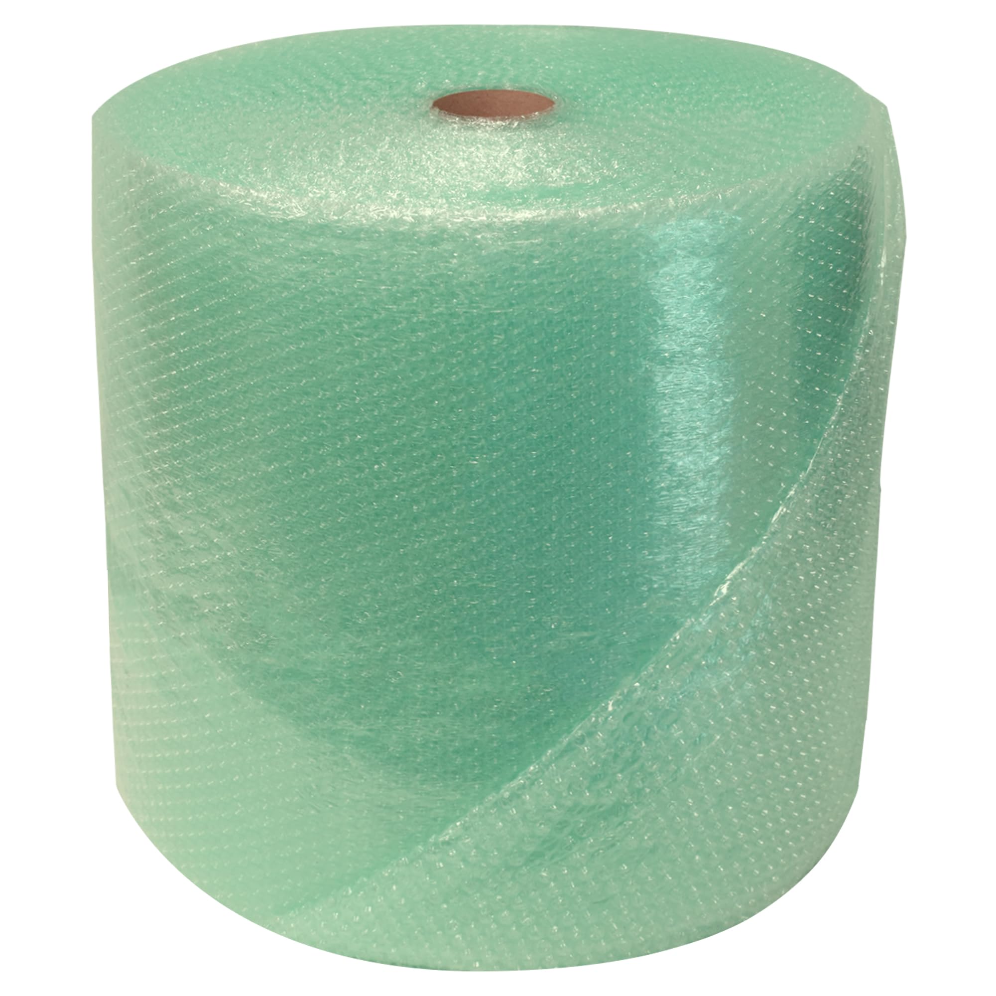 Globe Packaging 500mm x 50m Green Biodegradable Bubble Wrap Roll with Small Air Bubbles - Cushioning & Protection Packaging for Moving House, Ecommerce and Storage