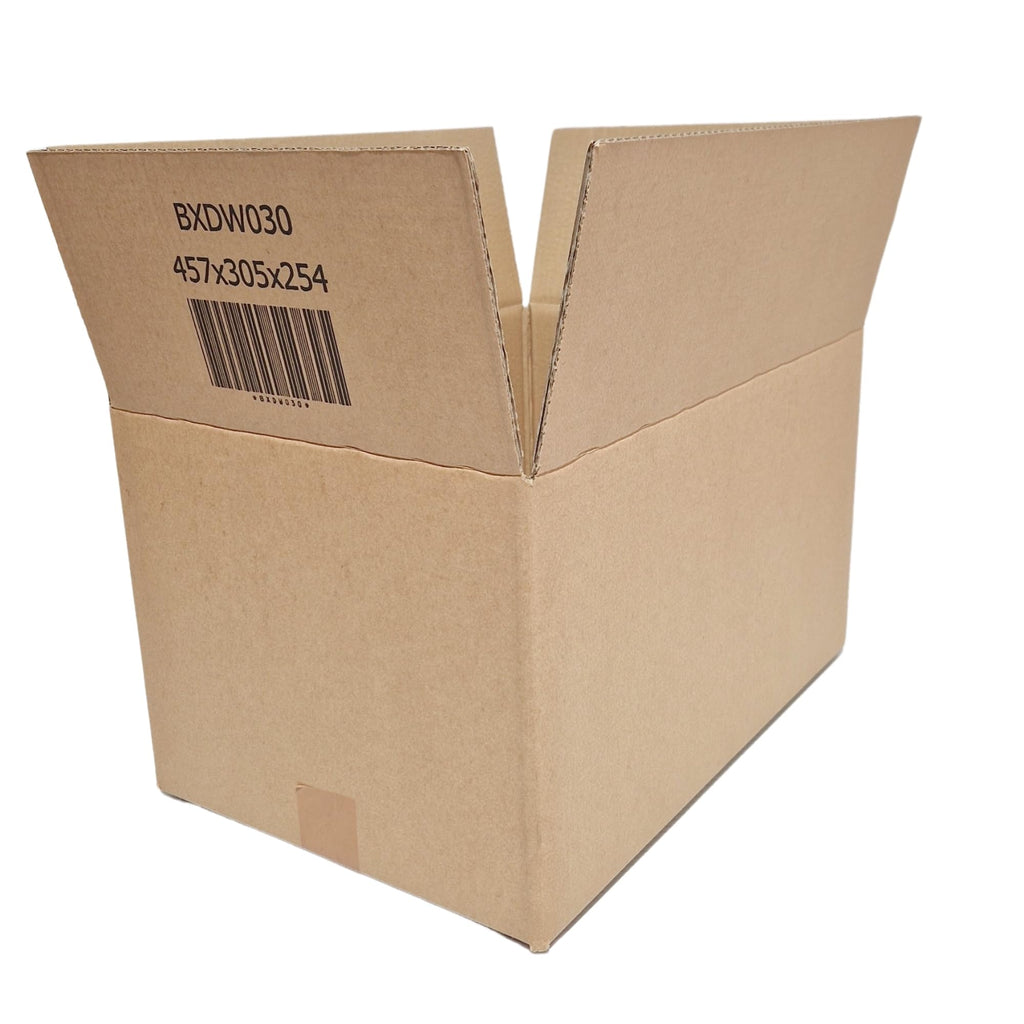 W.E. Roberts Strong Double Wall Cardboard Boxes (Pack of 15) - Boxes for posting, Boxes for moving house, Packing boxes, Postal Shipping Boxes (305mm x 229mm x 229mm (12 x 9 x 9"))