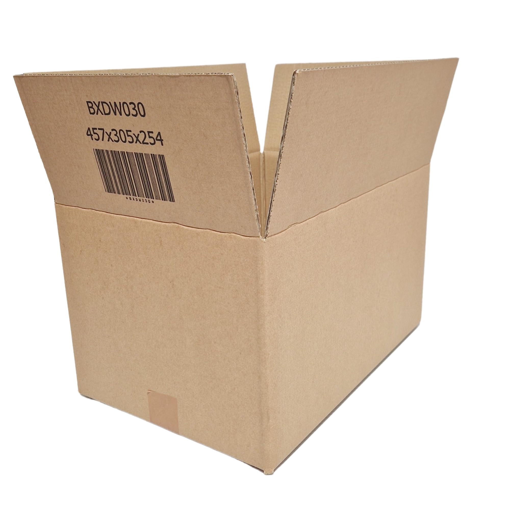 W.E. Roberts Strong Double Wall Cardboard Boxes (Pack of 15) - Boxes for posting, Boxes for moving house, Packing boxes, Postal Shipping Boxes (305mm x 229mm x 229mm (12 x 9 x 9"))