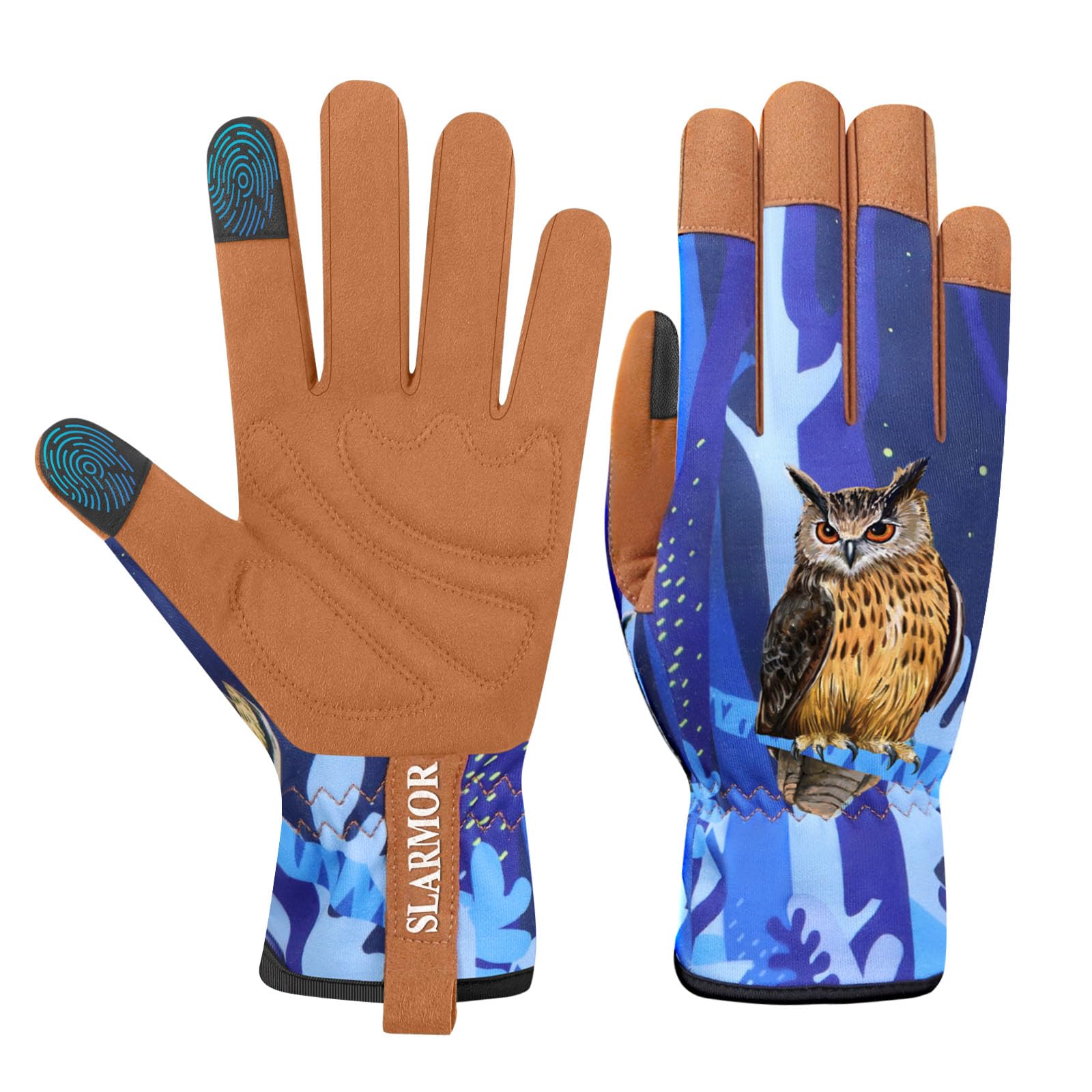 Women's-Gardening-Gloves Thoughtful Gardening-Gifts-for-Women, Microfiber Material With Touchscreen Function, Ideal For Garden Work, Cleaning, Camping & Landscaping