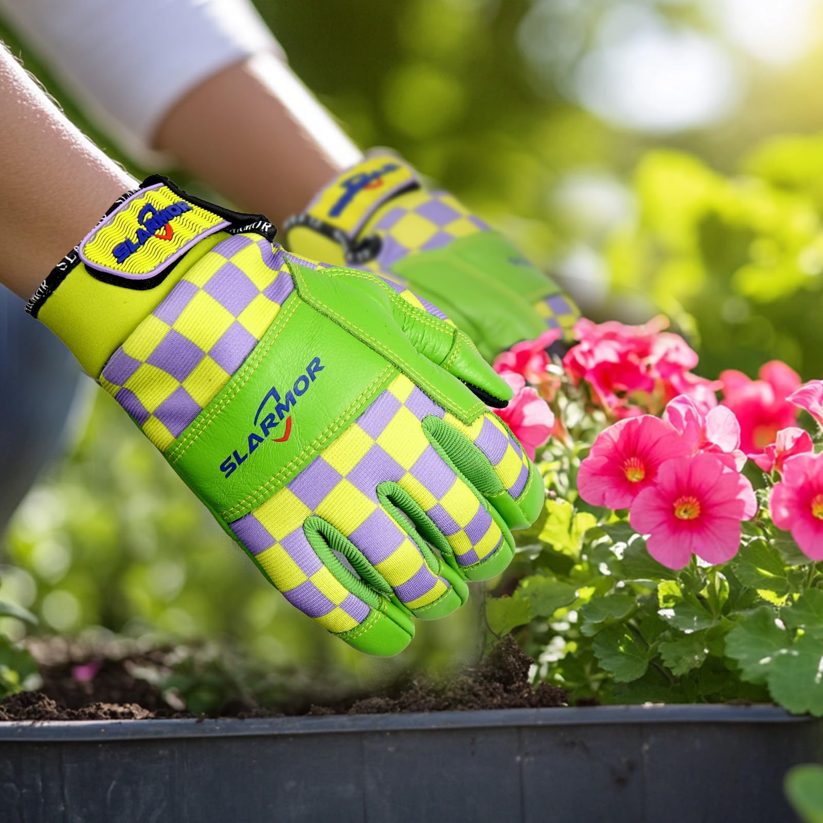 Women's-Gardening-Gloves Thoughtful Gardening-Gifts-for-Women, Microfiber Material With Touchscreen Function, Ideal For Garden Work, Cleaning, Camping & Landscaping