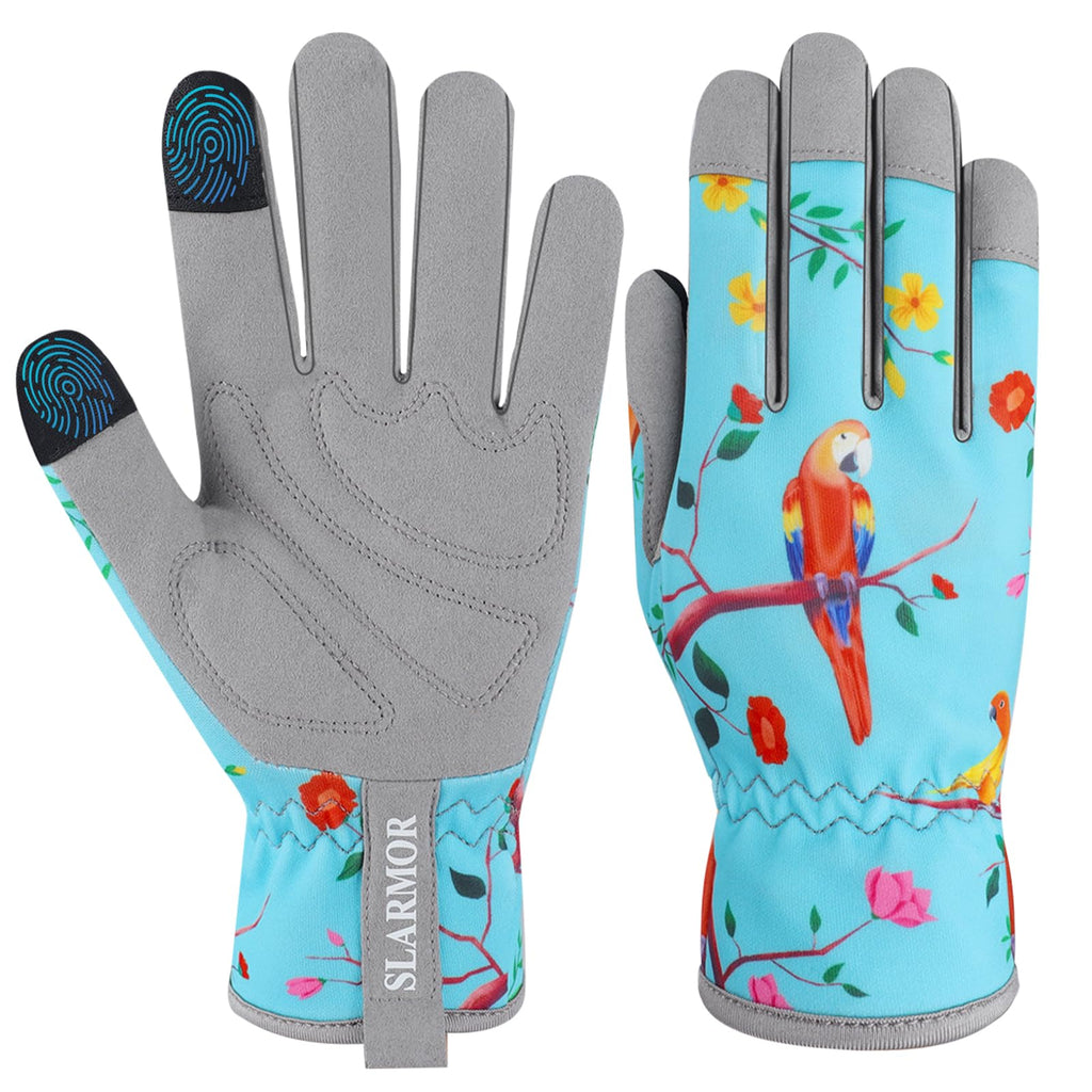 Women's-Gardening-Gloves Thoughtful Gardening-Gifts-for-Women, Microfiber Material With Touchscreen Function, Ideal For Garden Work, Cleaning, Camping & Landscaping