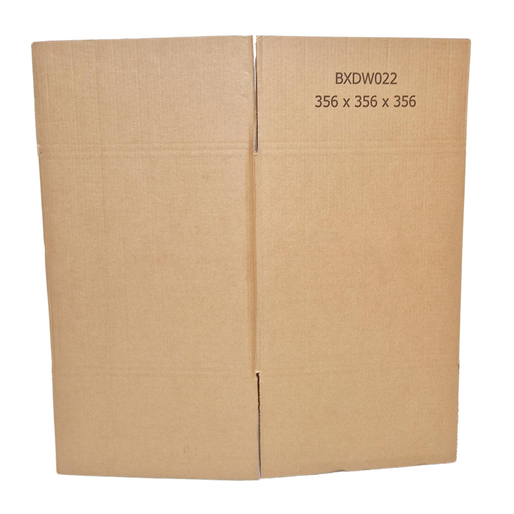 W.E. Roberts Strong Double Wall Cardboard Boxes (Pack of 15) - Boxes for posting, Boxes for moving house, Packing boxes, Postal Shipping Boxes (305mm x 229mm x 229mm (12 x 9 x 9"))