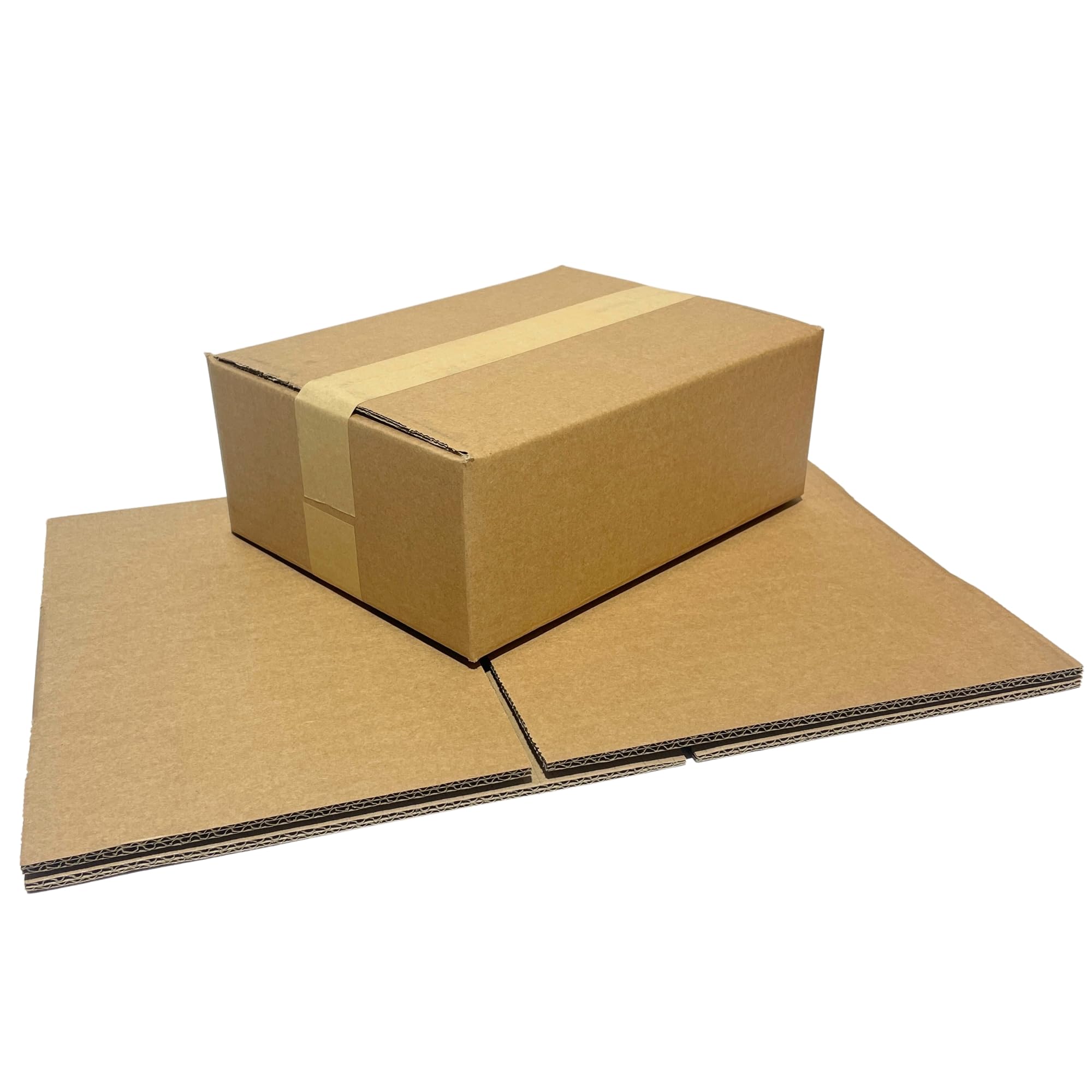 W.E. Roberts Strong Double Wall Cardboard Boxes (Pack of 15) - Boxes for posting, Boxes for moving house, Packing boxes, Postal Shipping Boxes (305mm x 229mm x 229mm (12 x 9 x 9"))