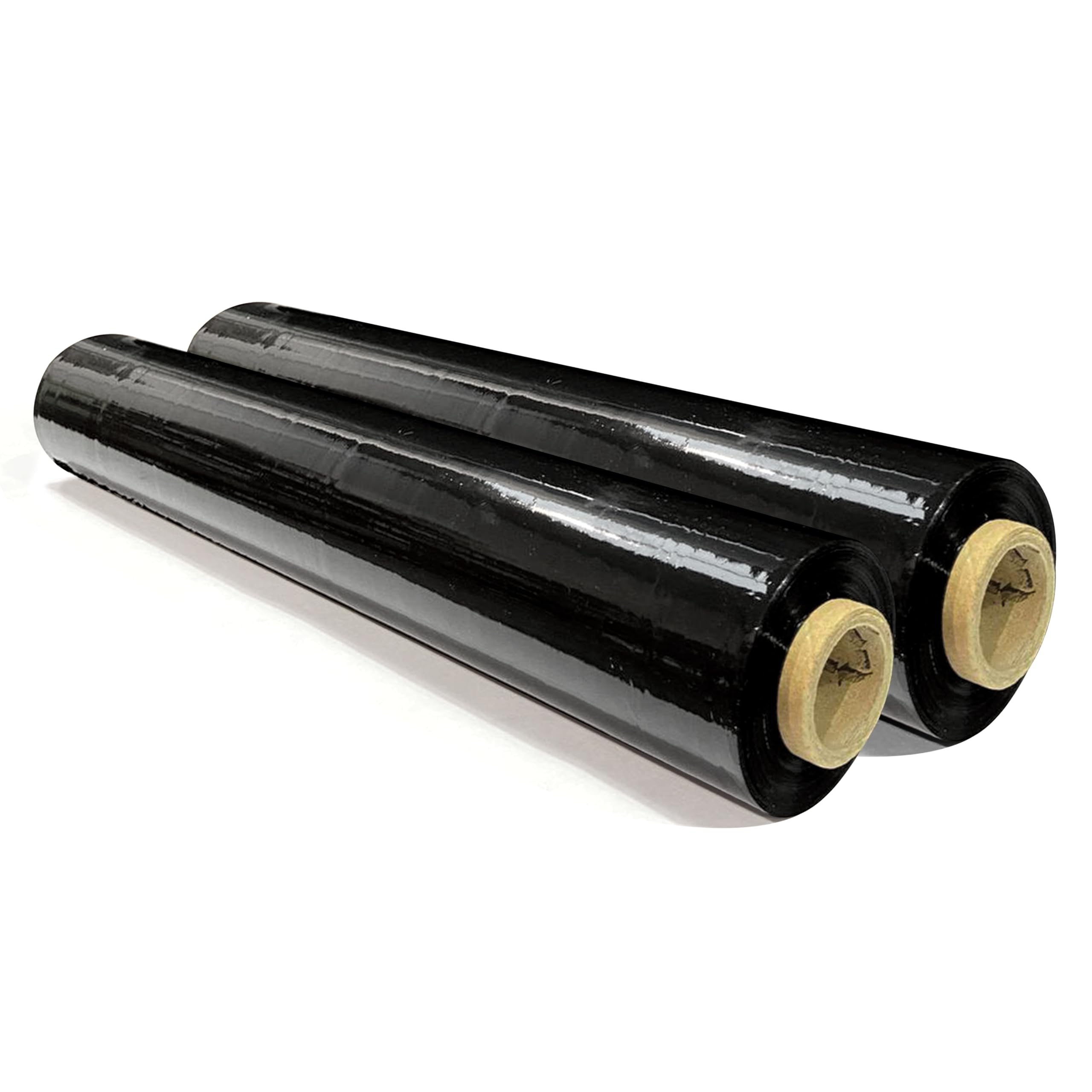 JeeJaan® 6 Rolls Clear Mini Handy Shrink Wrap 100mm x 150m 17mu - Extended Core Self-Adhering Pallet Stretch Wrapper - Heavy Duty Plastic Wrap for Moving House Furniture Wrapping Film