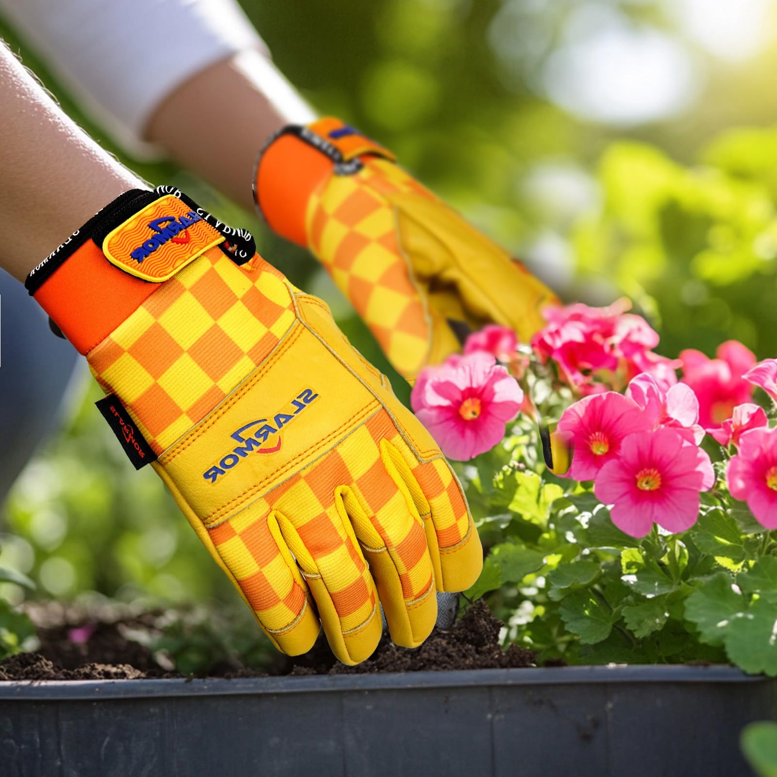 Women's-Gardening-Gloves Thoughtful Gardening-Gifts-for-Women, Microfiber Material With Touchscreen Function, Ideal For Garden Work, Cleaning, Camping & Landscaping