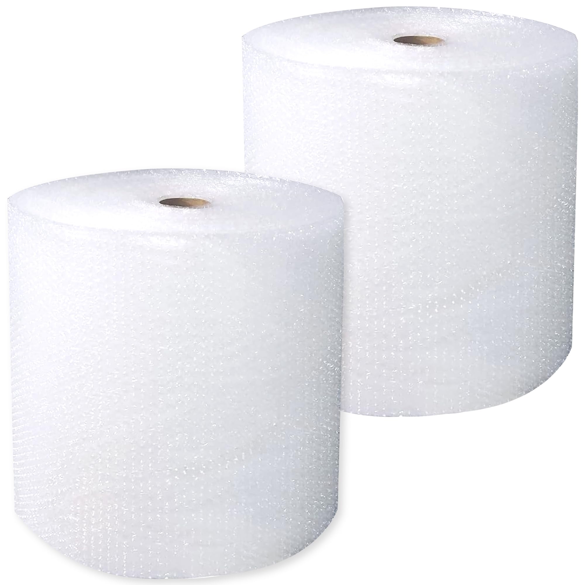 Globe Packaging 500mm x 50m Green Biodegradable Bubble Wrap Roll with Small Air Bubbles - Cushioning & Protection Packaging for Moving House, Ecommerce and Storage