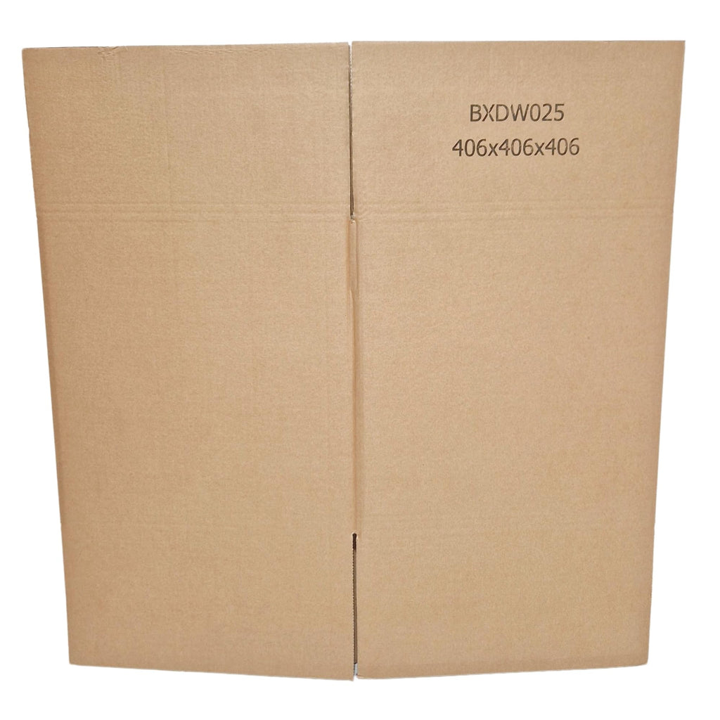 W.E. Roberts Strong Double Wall Cardboard Boxes (Pack of 15) - Boxes for posting, Boxes for moving house, Packing boxes, Postal Shipping Boxes (305mm x 229mm x 229mm (12 x 9 x 9"))
