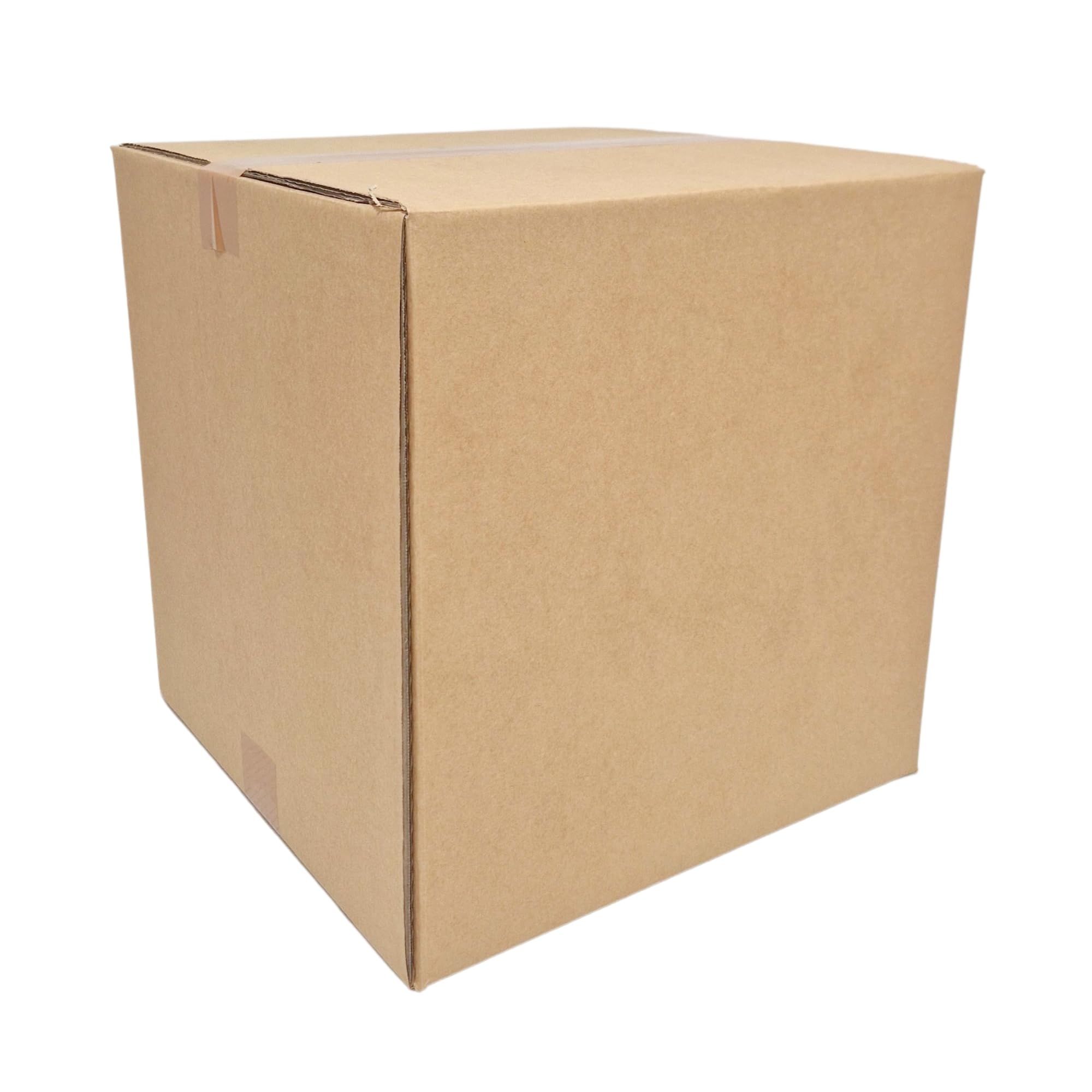 W.E. Roberts Strong Double Wall Cardboard Boxes (Pack of 15) - Boxes for posting, Boxes for moving house, Packing boxes, Postal Shipping Boxes (305mm x 229mm x 229mm (12 x 9 x 9"))