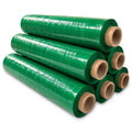 JeeJaan® 6 Rolls Clear Mini Handy Shrink Wrap 100mm x 150m 17mu - Extended Core Self-Adhering Pallet Stretch Wrapper - Heavy Duty Plastic Wrap for Moving House Furniture Wrapping Film