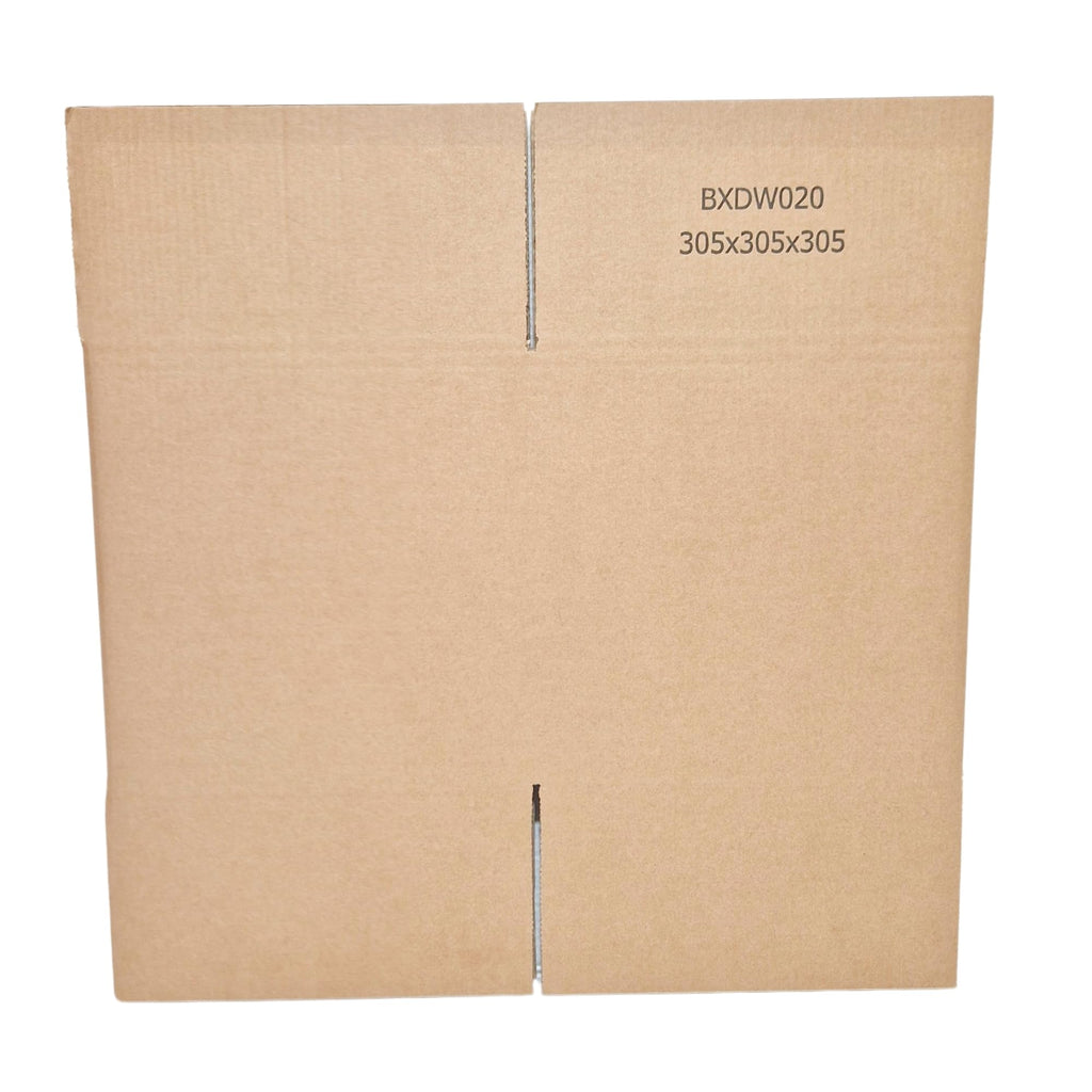 W.E. Roberts Strong Double Wall Cardboard Boxes (Pack of 15) - Boxes for posting, Boxes for moving house, Packing boxes, Postal Shipping Boxes (305mm x 229mm x 229mm (12 x 9 x 9"))