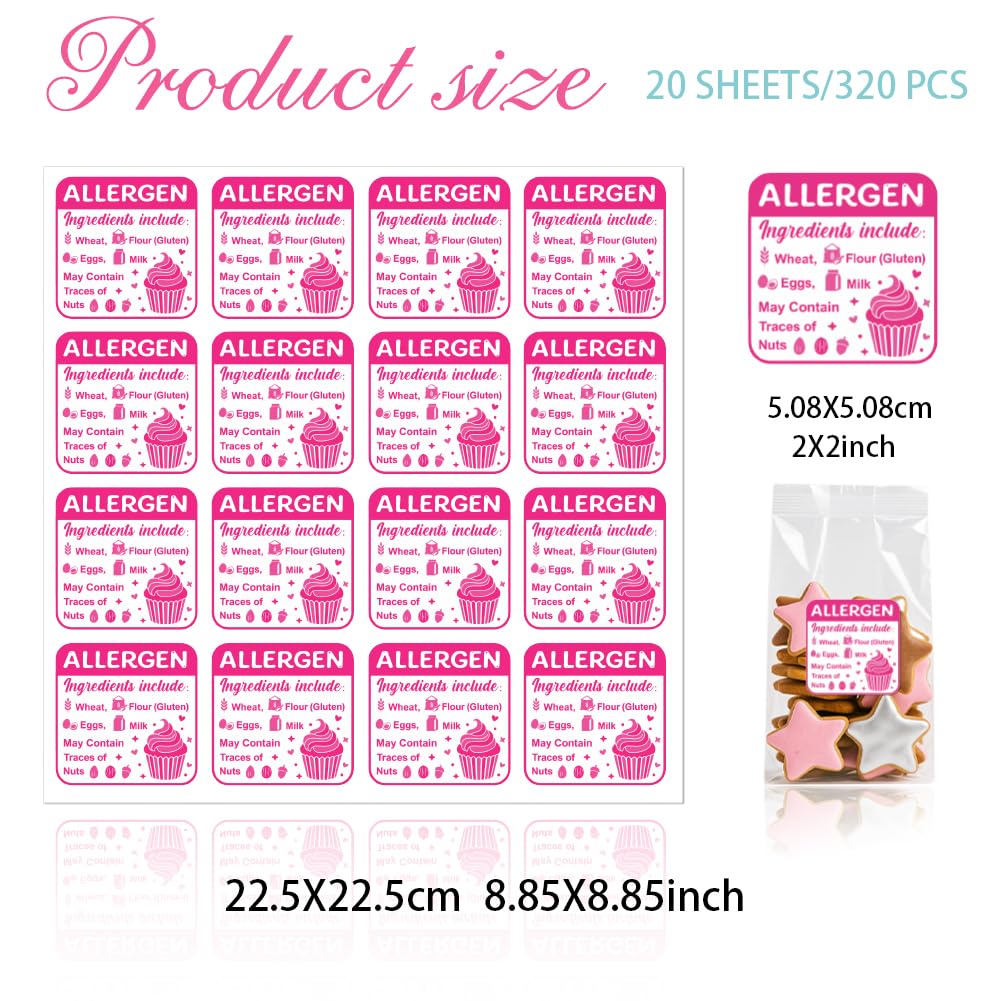 320 Pcs Green Live Plants Stickers, 5 CM Please Handle with Love Stickers Fragile Thank You Shipping Labels Round Self-Adhesive Lables for Garden Plants Landscaping Containers