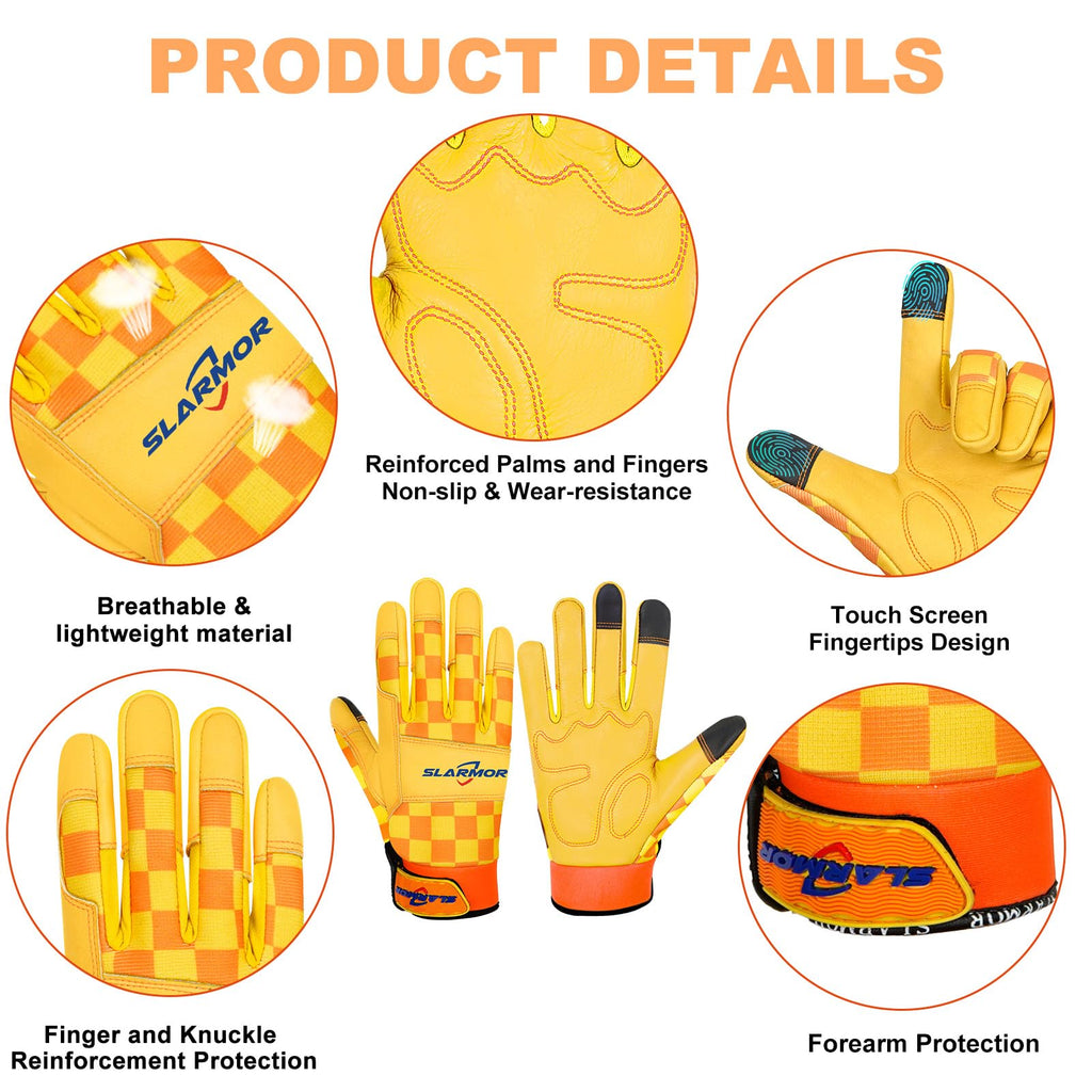 Women's-Gardening-Gloves Thoughtful Gardening-Gifts-for-Women, Microfiber Material With Touchscreen Function, Ideal For Garden Work, Cleaning, Camping & Landscaping