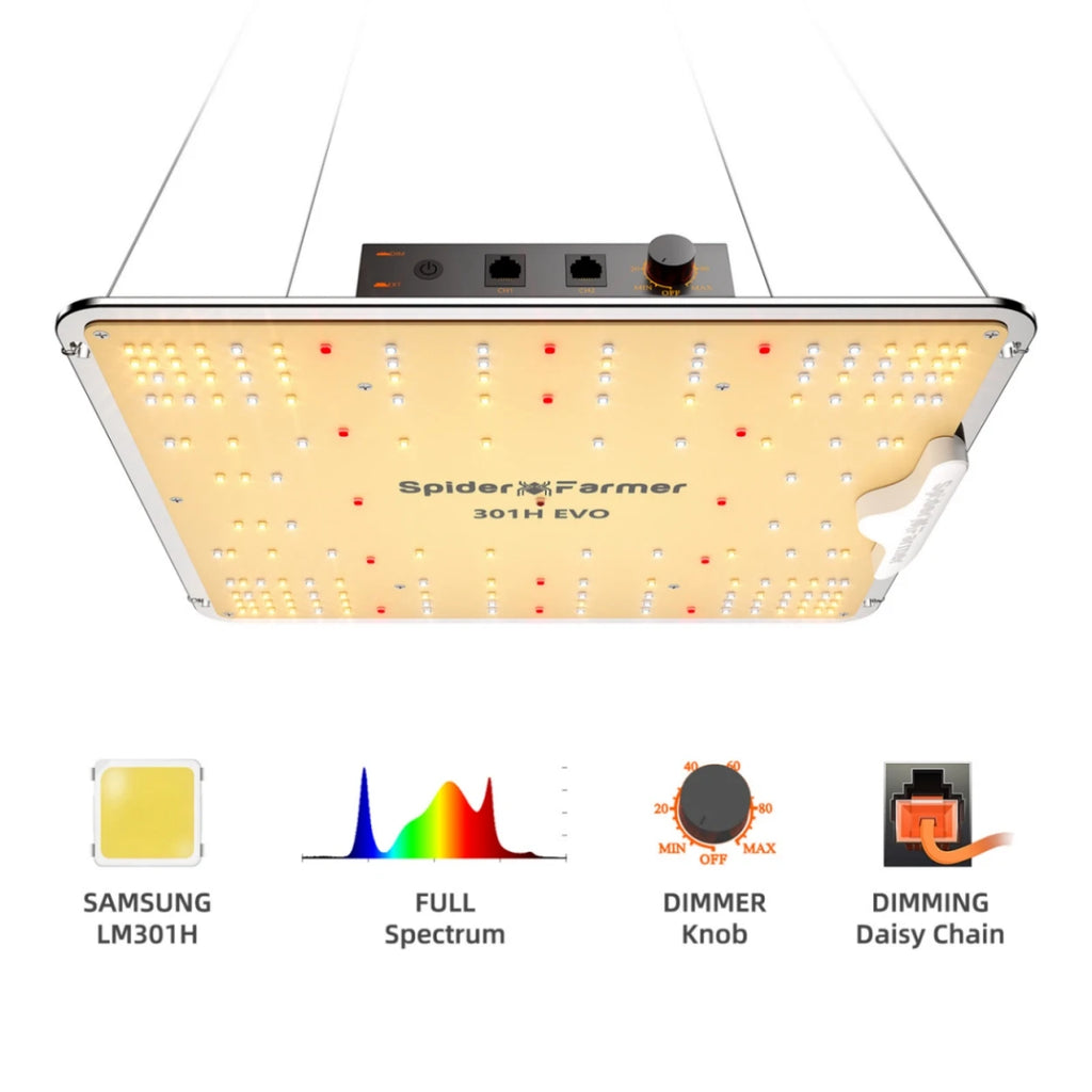 Spider Farmer SF Series LED Grow Light Dimmable SF1000 2000 4000 Full Spectrum Sunlike Phytolamp for Hydroponics Grow Tent