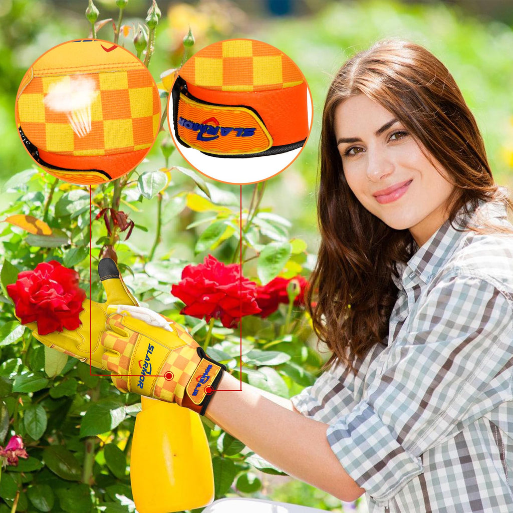 Women's-Gardening-Gloves Thoughtful Gardening-Gifts-for-Women, Microfiber Material With Touchscreen Function, Ideal For Garden Work, Cleaning, Camping & Landscaping