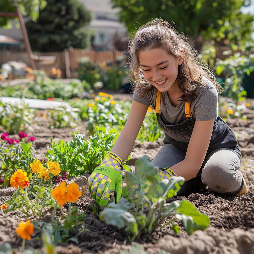 Women's-Gardening-Gloves Thoughtful Gardening-Gifts-for-Women, Microfiber Material With Touchscreen Function, Ideal For Garden Work, Cleaning, Camping & Landscaping