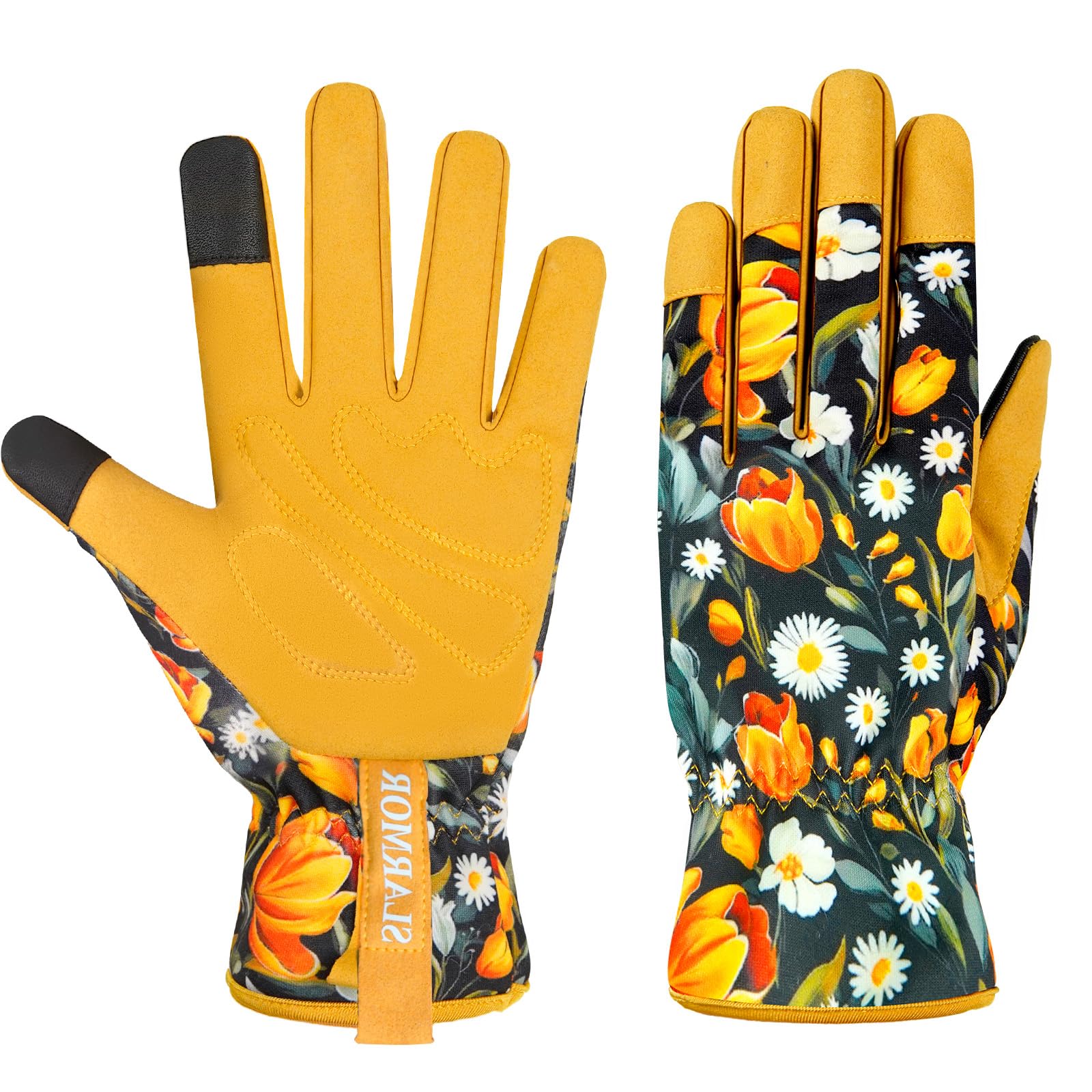 Women's-Gardening-Gloves Thoughtful Gardening-Gifts-for-Women, Microfiber Material With Touchscreen Function, Ideal For Garden Work, Cleaning, Camping & Landscaping