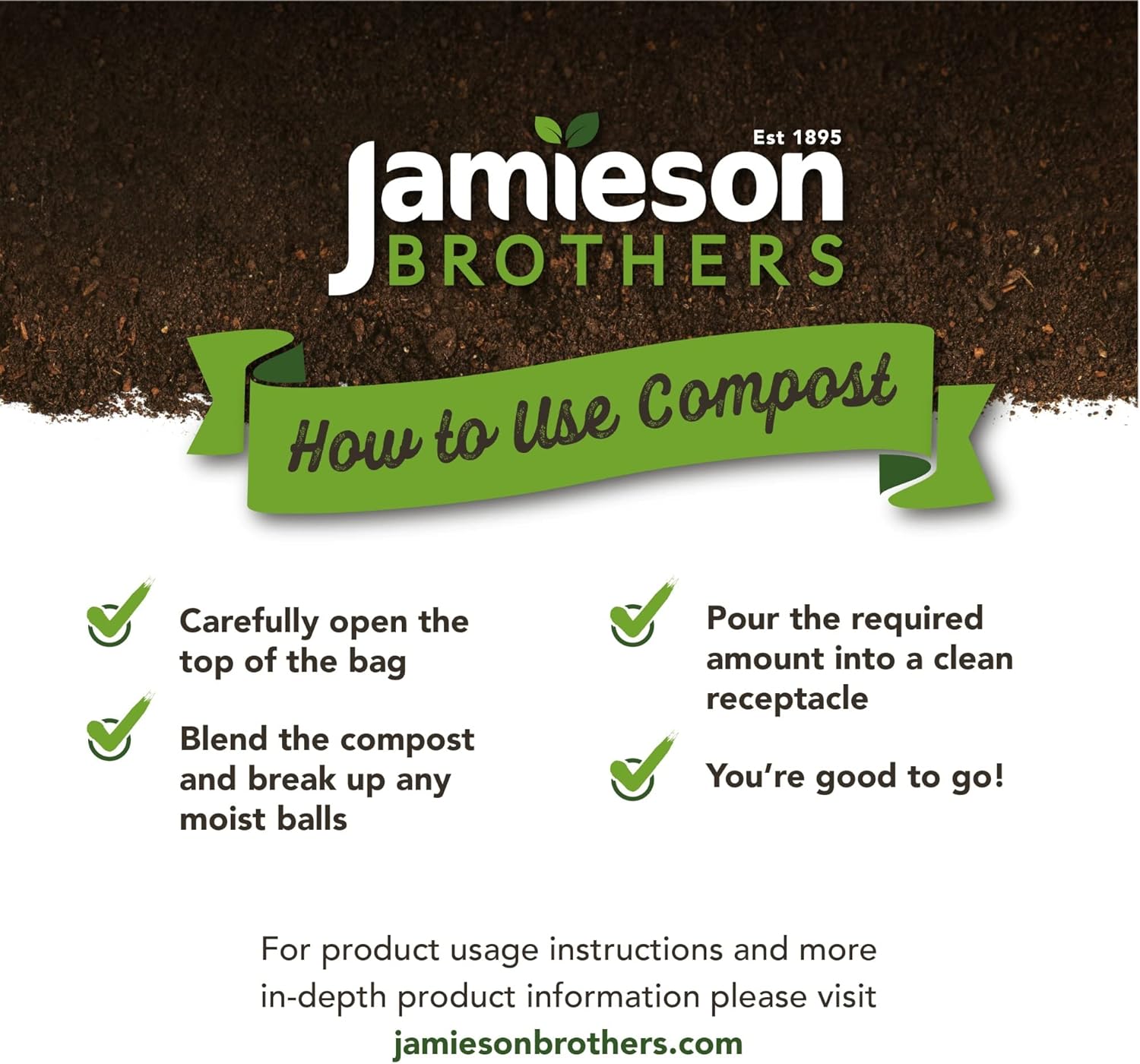 Seed Sowing, Cutting & Planting Compost 60L - Specially Formulated For Germinating Seedlings & Planting Cuttings - Professional Blend which has 6 months feeding as standard - By Jamieson Brothers